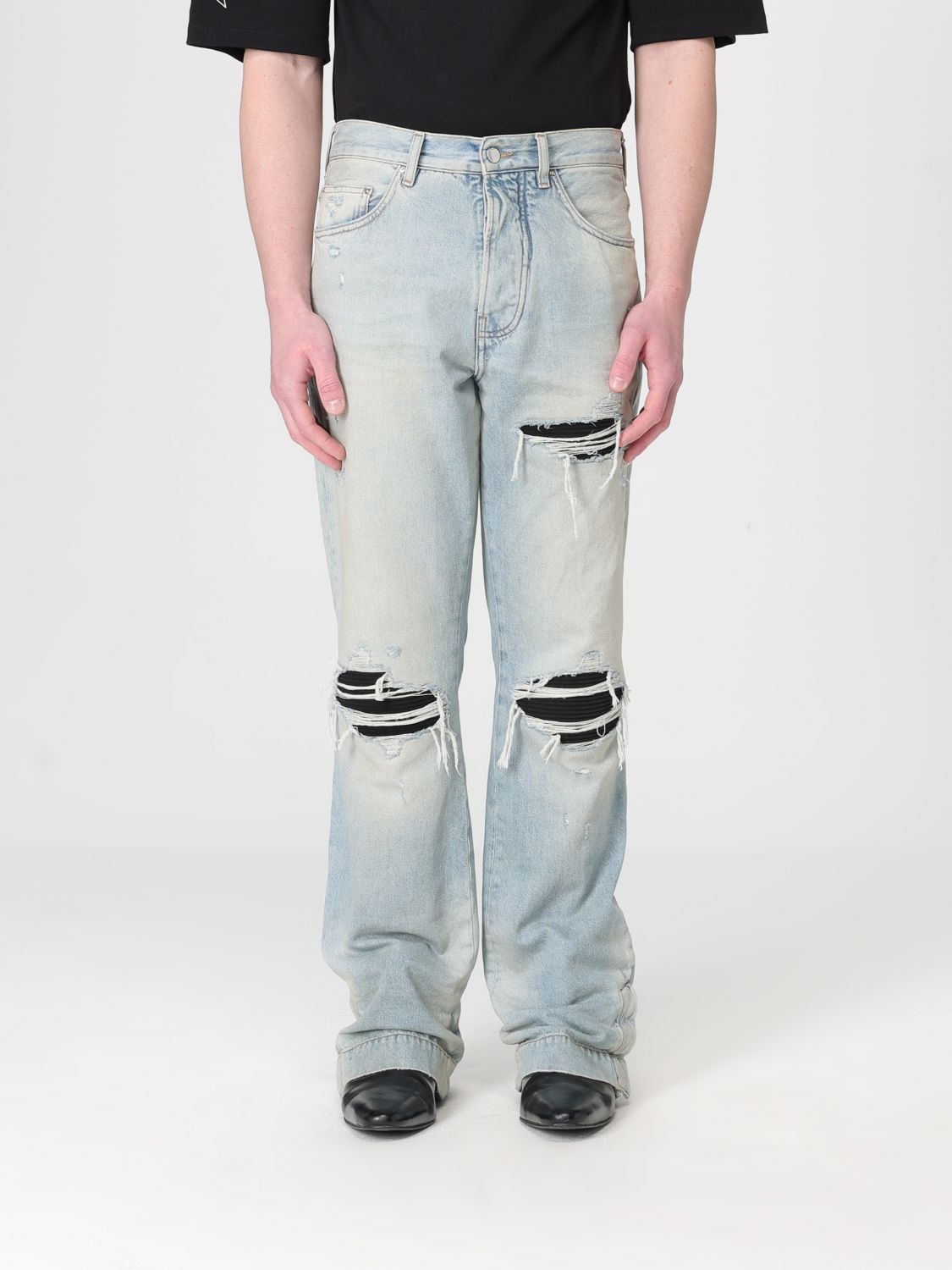 Jeans AMIRI Men color Denim Jeans AMIRI Men color Denim