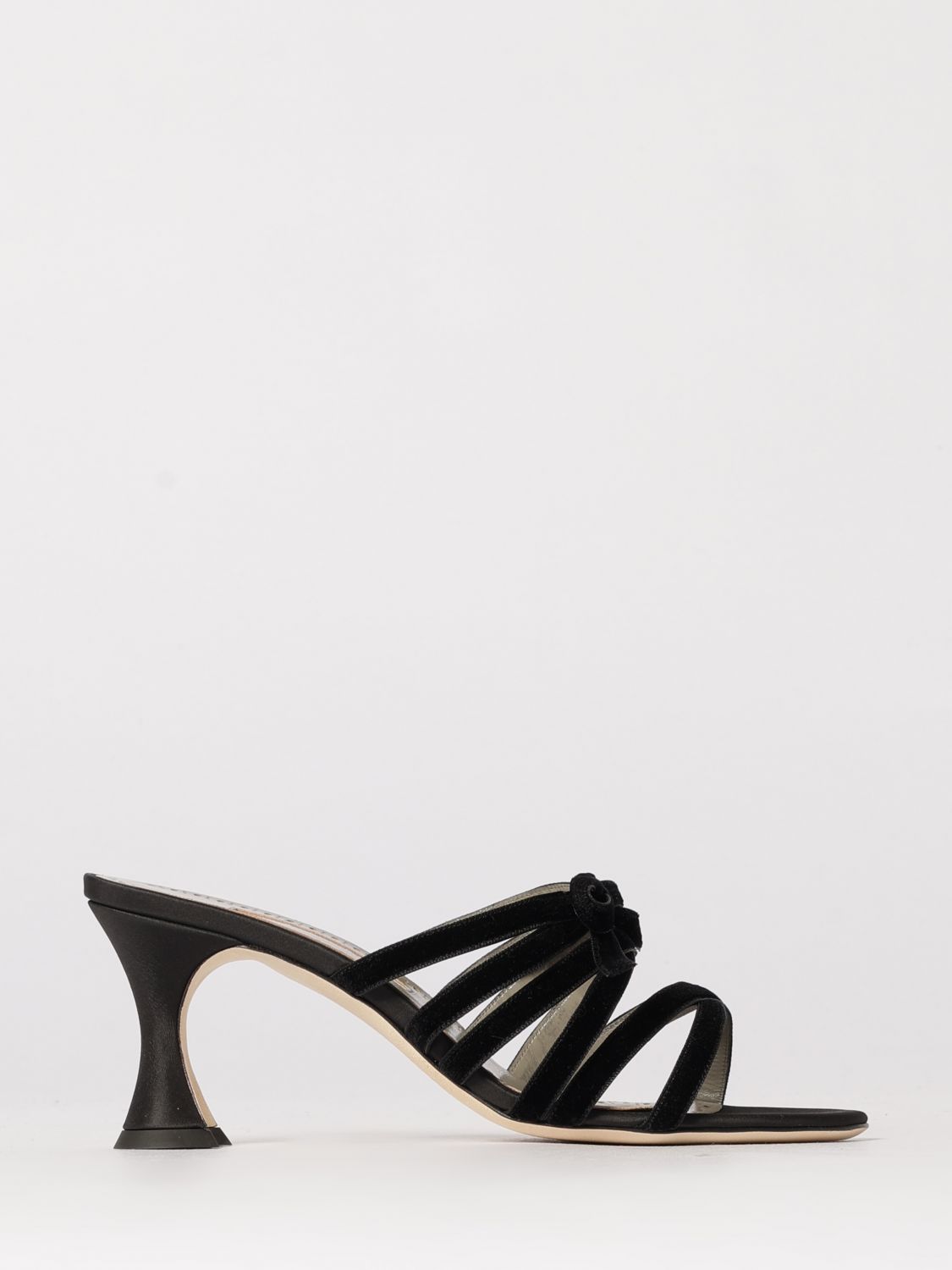 Manolo Blahnik Heeled Sandal Woman color Black