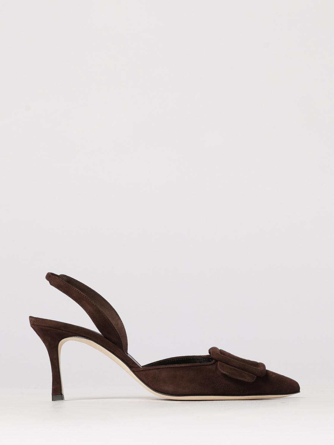 MANOLO BLAHNIK Pump Woman color Dark