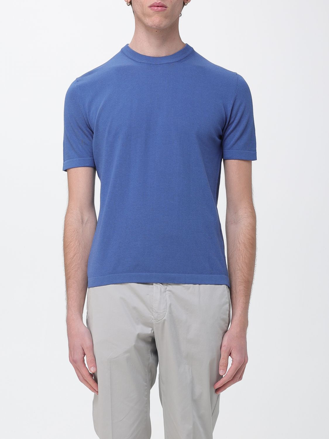 Brooksfield Sweater Men color Gnawed Blue