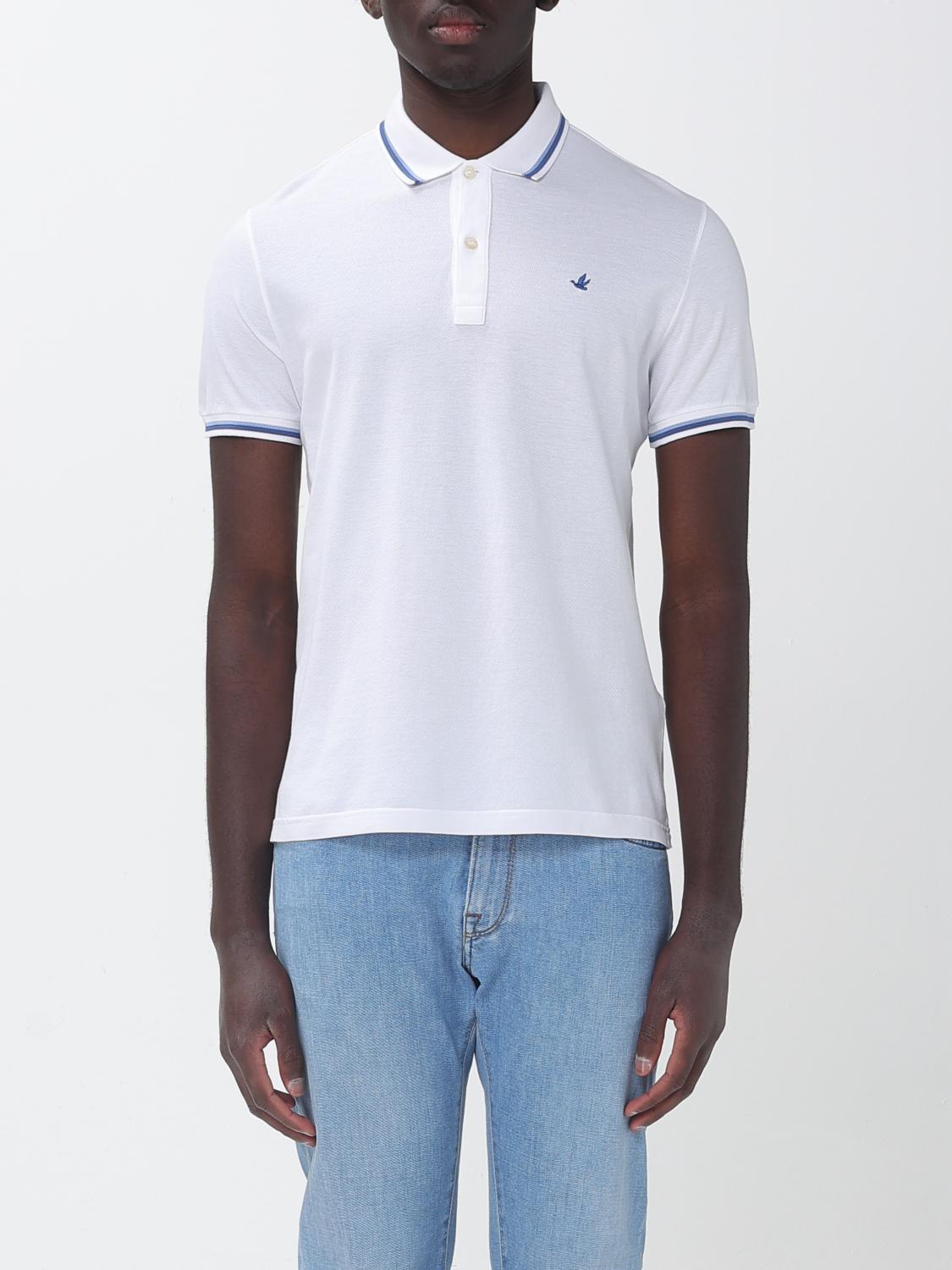 Brooksfield Polo Shirt Men color White