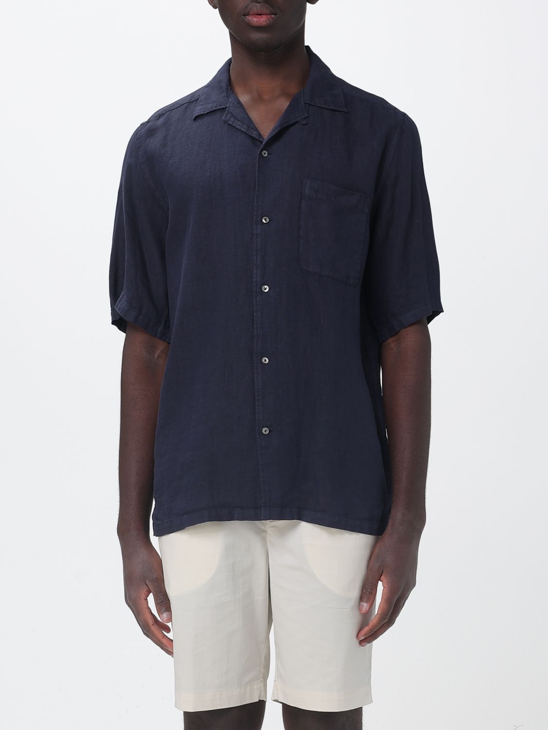 BROOKSFIELD Hemd Herren Farbe Navy