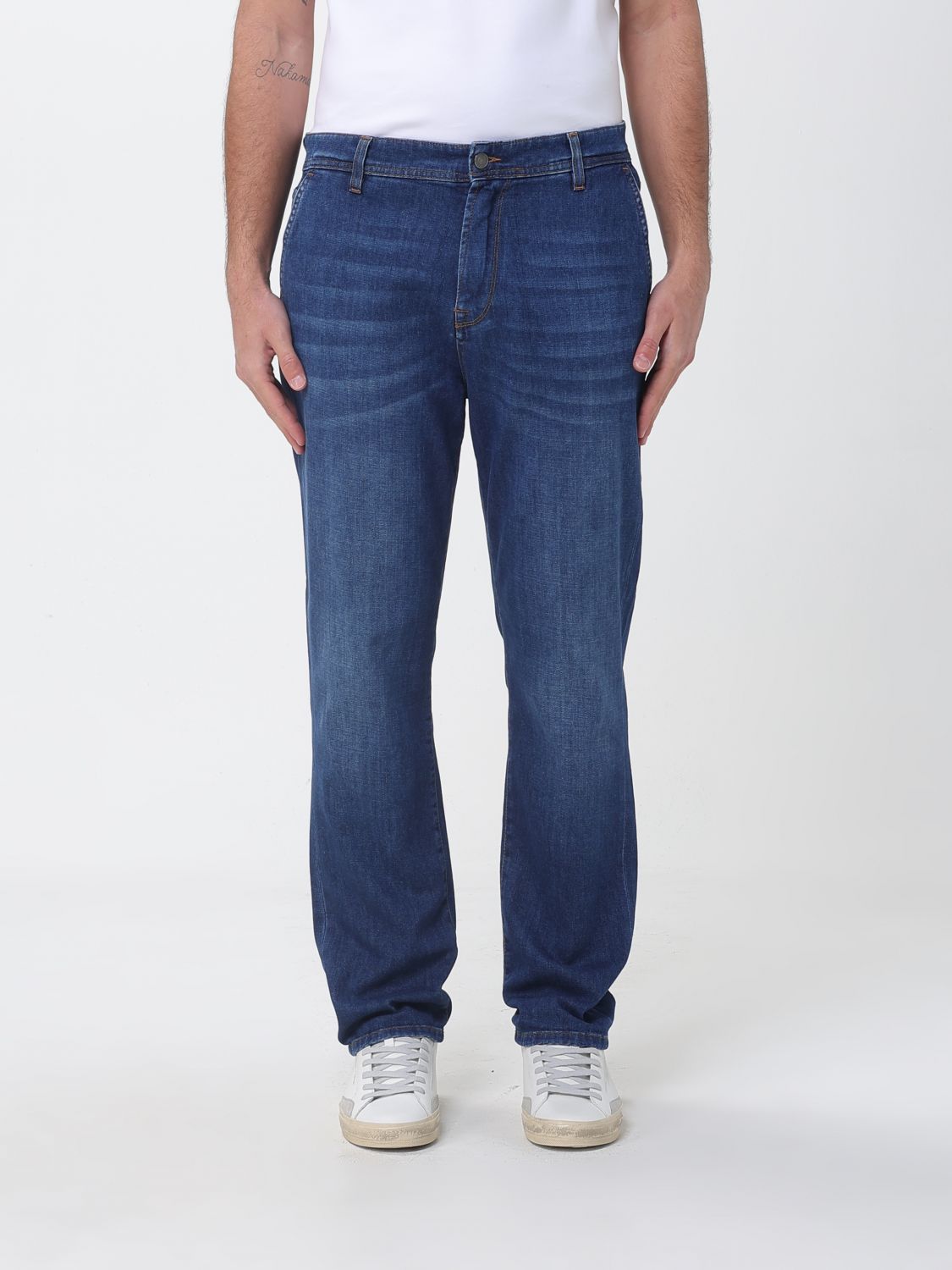 Brooksfield Jeans Men color Denim