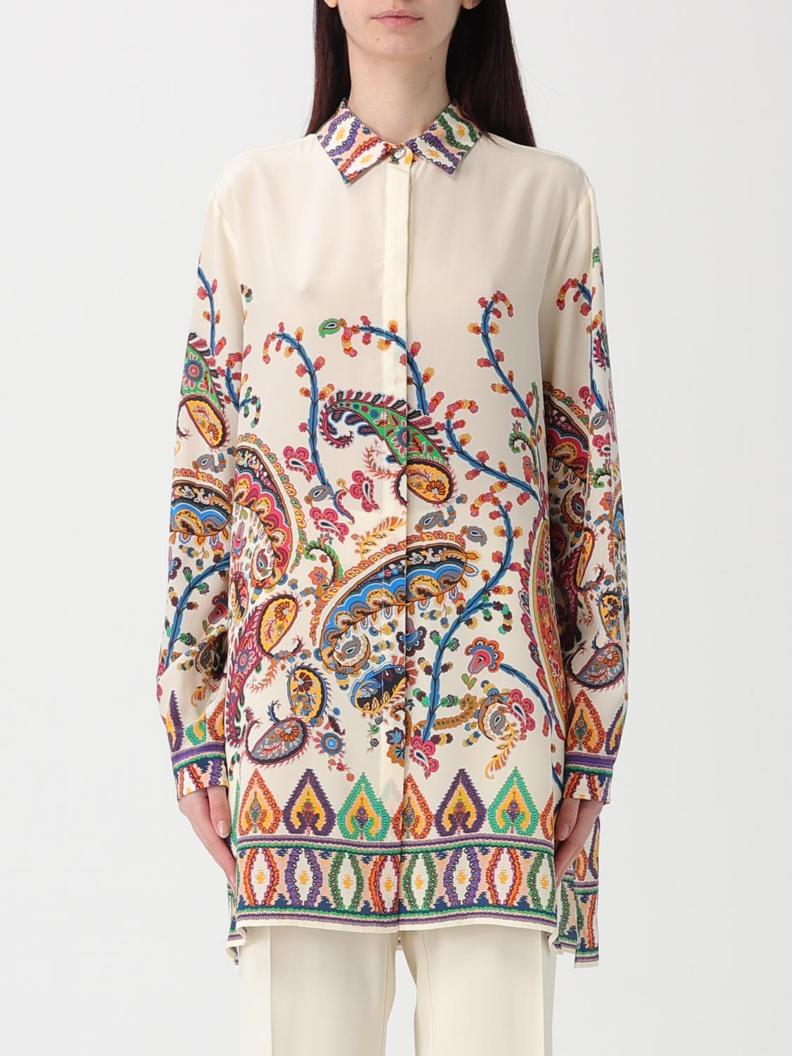 ETRO Hemdbluse Damen Farbe Weiß