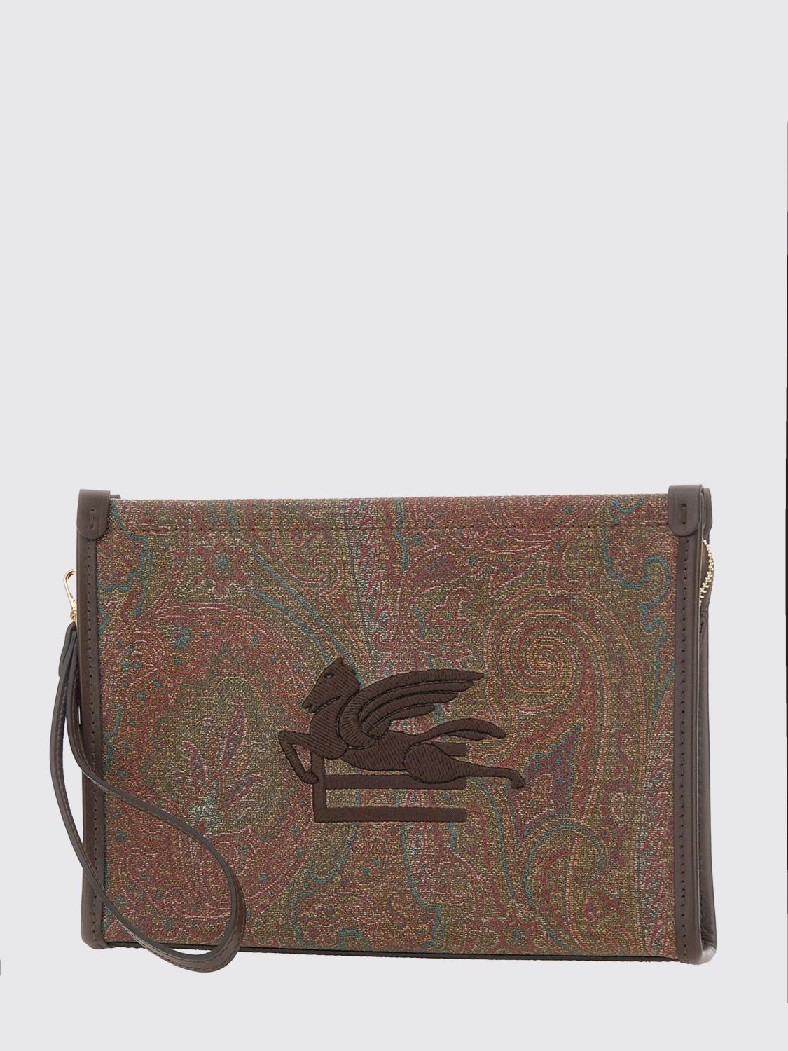 ETRO ETRO Clutch Woman color Brown　ETRO クラッチ ウーマン カラー ブラウン