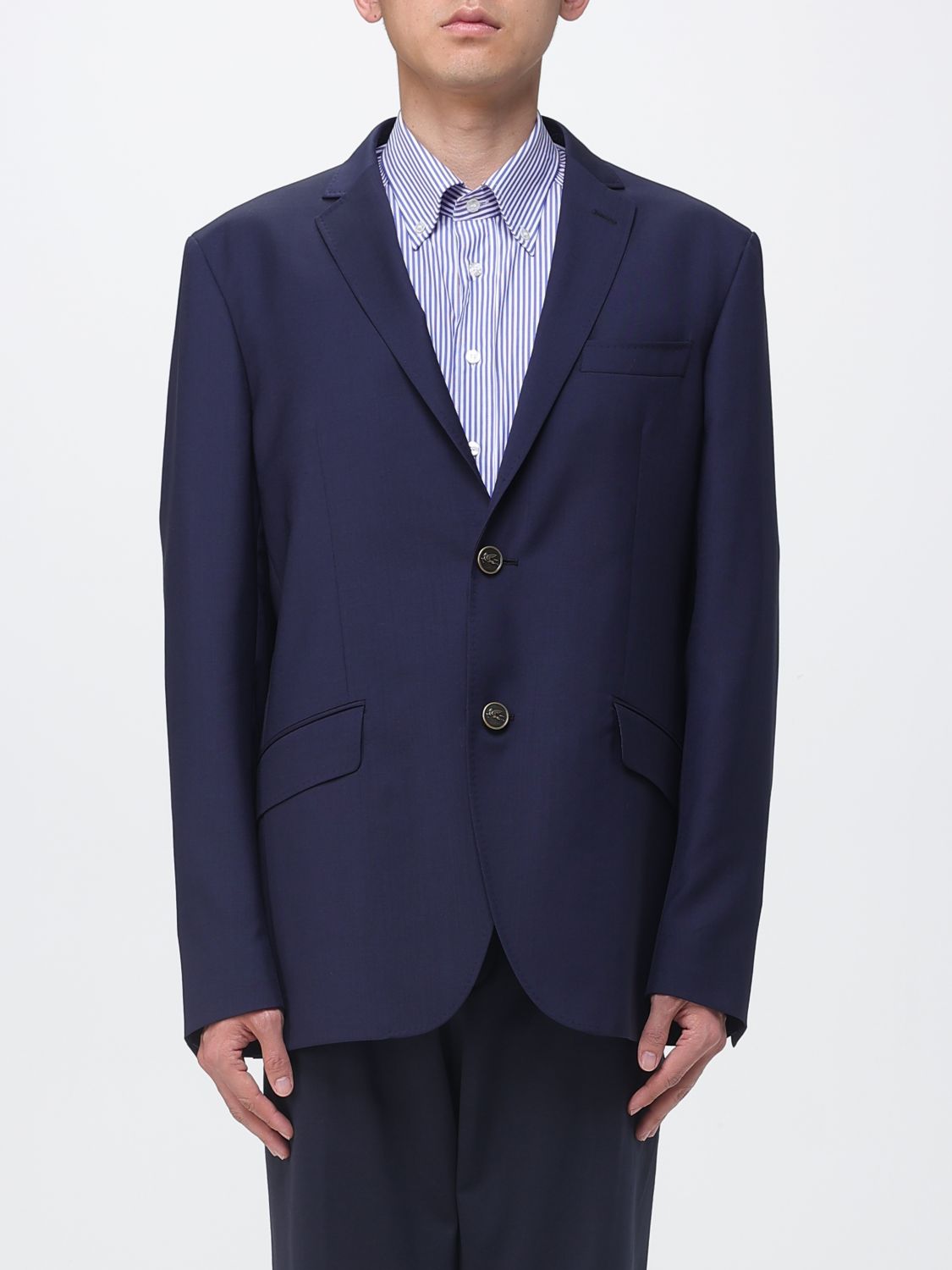 ETRO Jacke Herren Farbe Blau