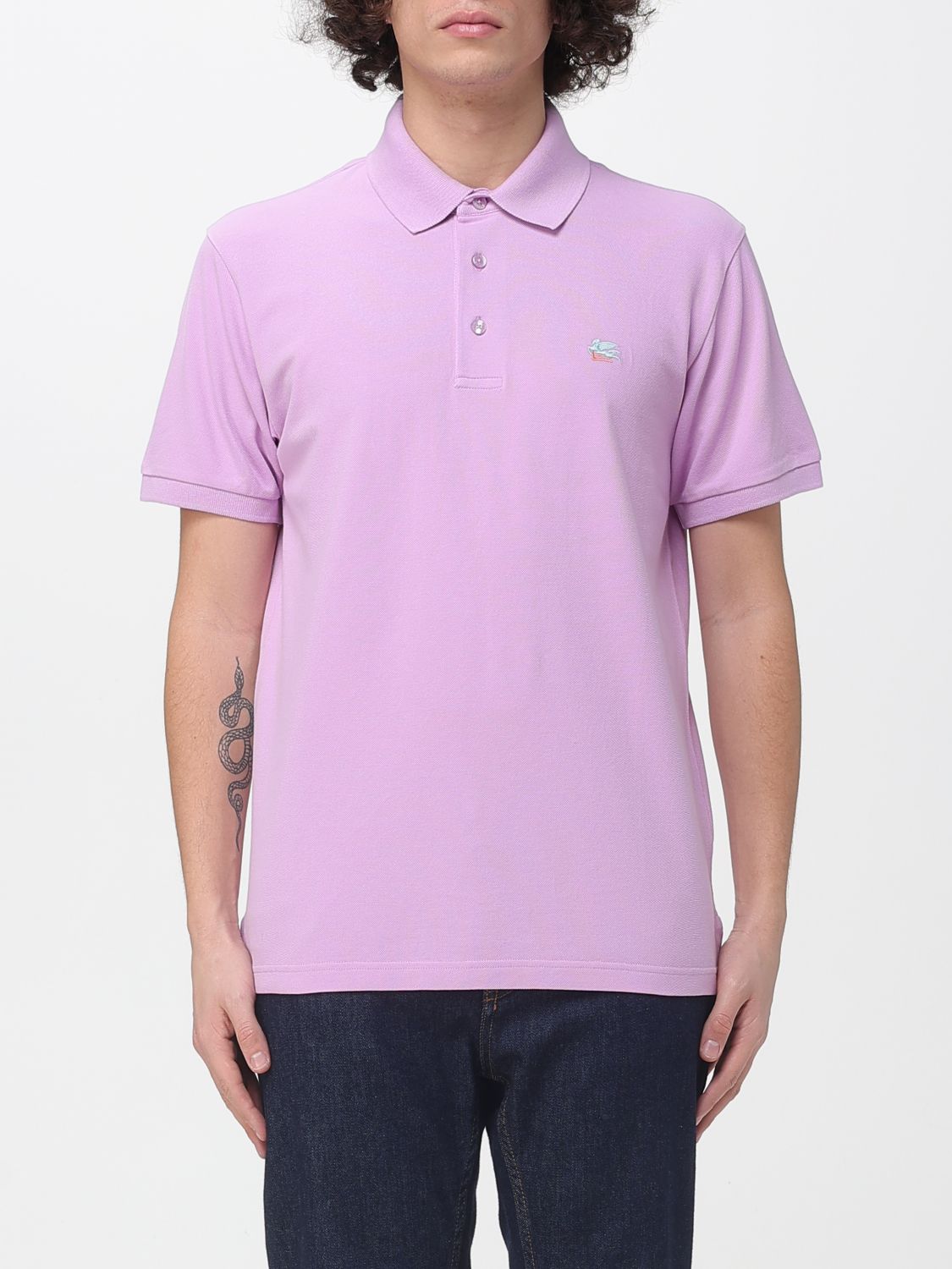 Polo ETRO Uomo colore Rosa