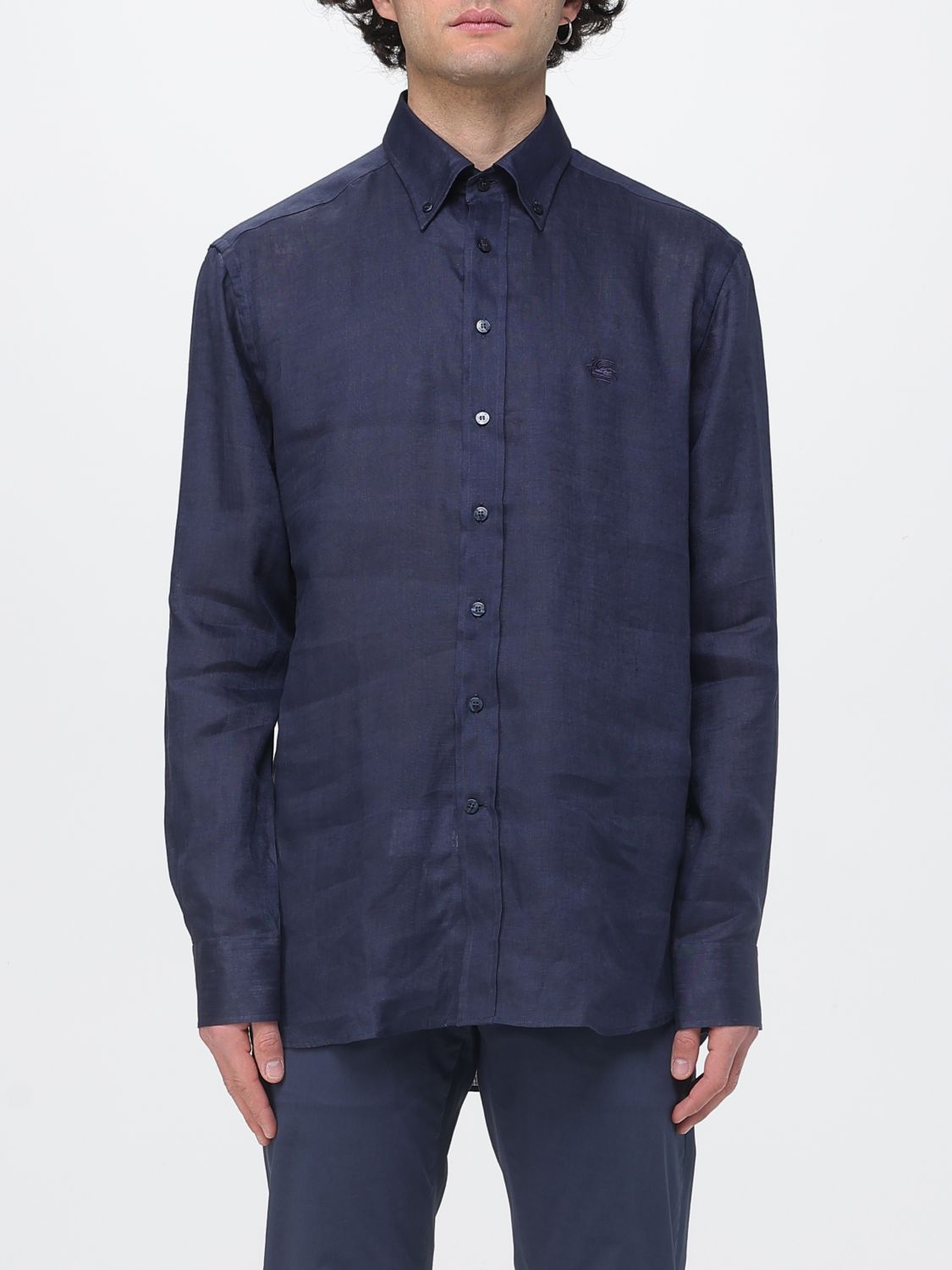 ETRO Shirt Men color Blue　エトロ シャツ メンズ カラー ブルー ETRO