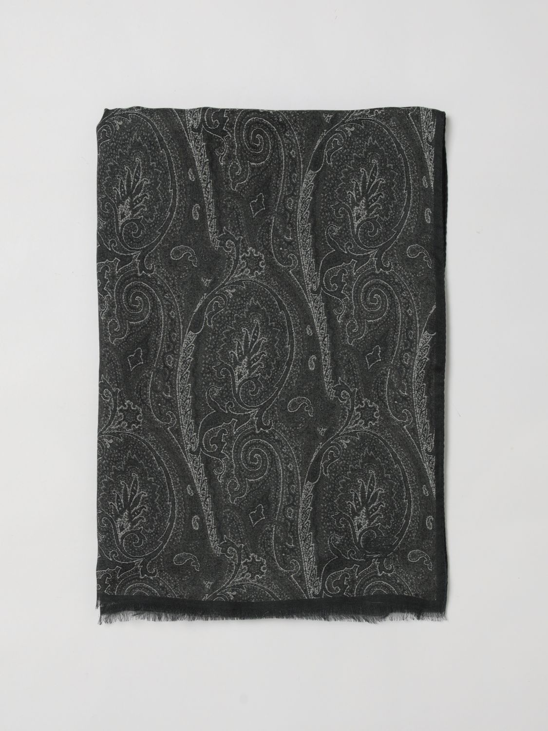 ETRO ETRO Scarf Men color Black　エトロ スカーフ メンズ カラー ブラック