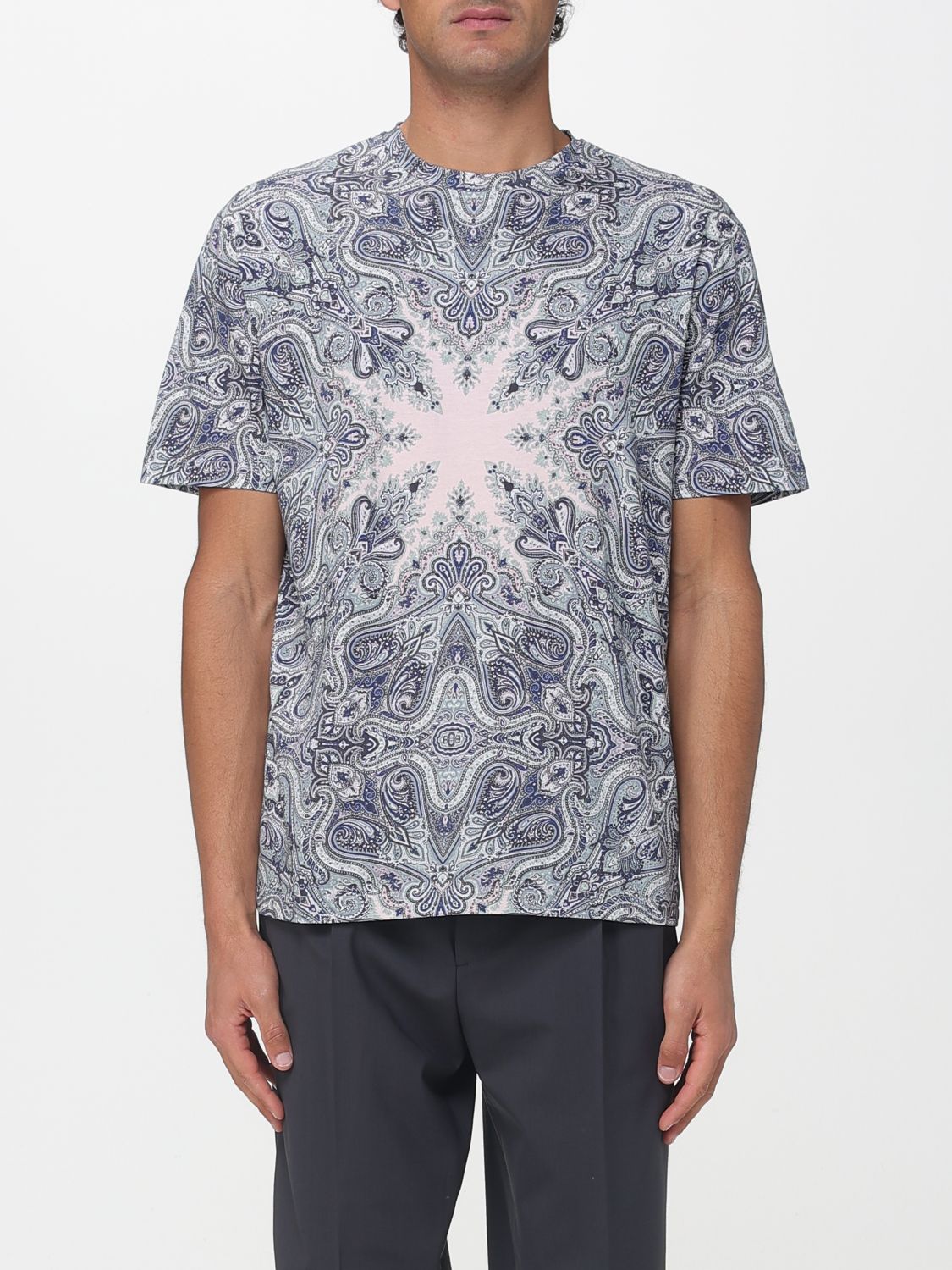 ETRO T-Shirt Herren Farbe Blau