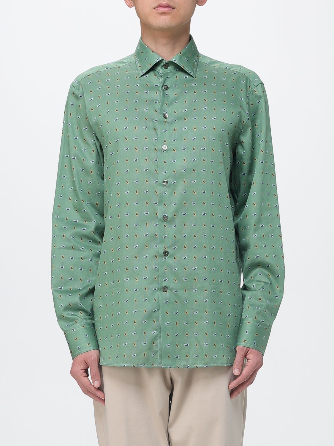 ETRO Hemd Herren Farbe Grün
