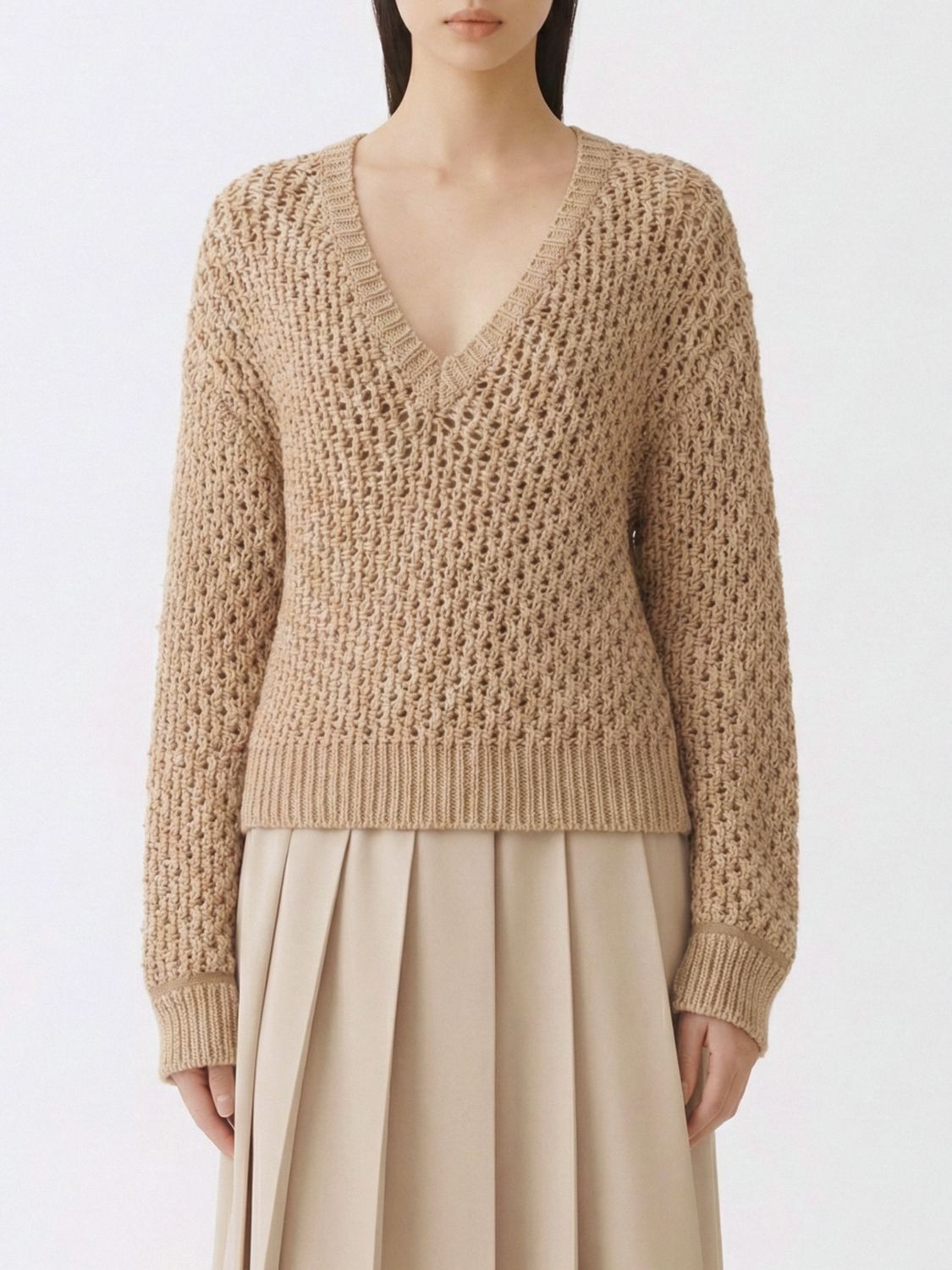 FABIANA FILIPPI Pullover Damen Farbe Beige