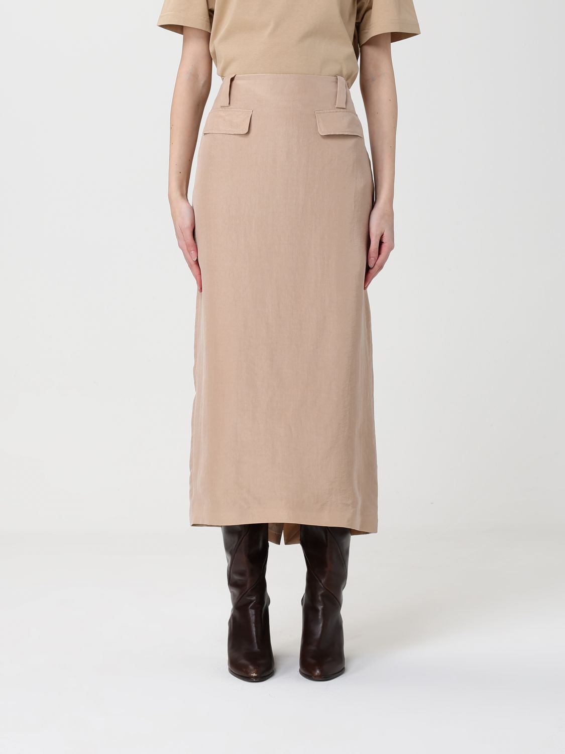 Skirt FABIANA FILIPPI Woman color Beige