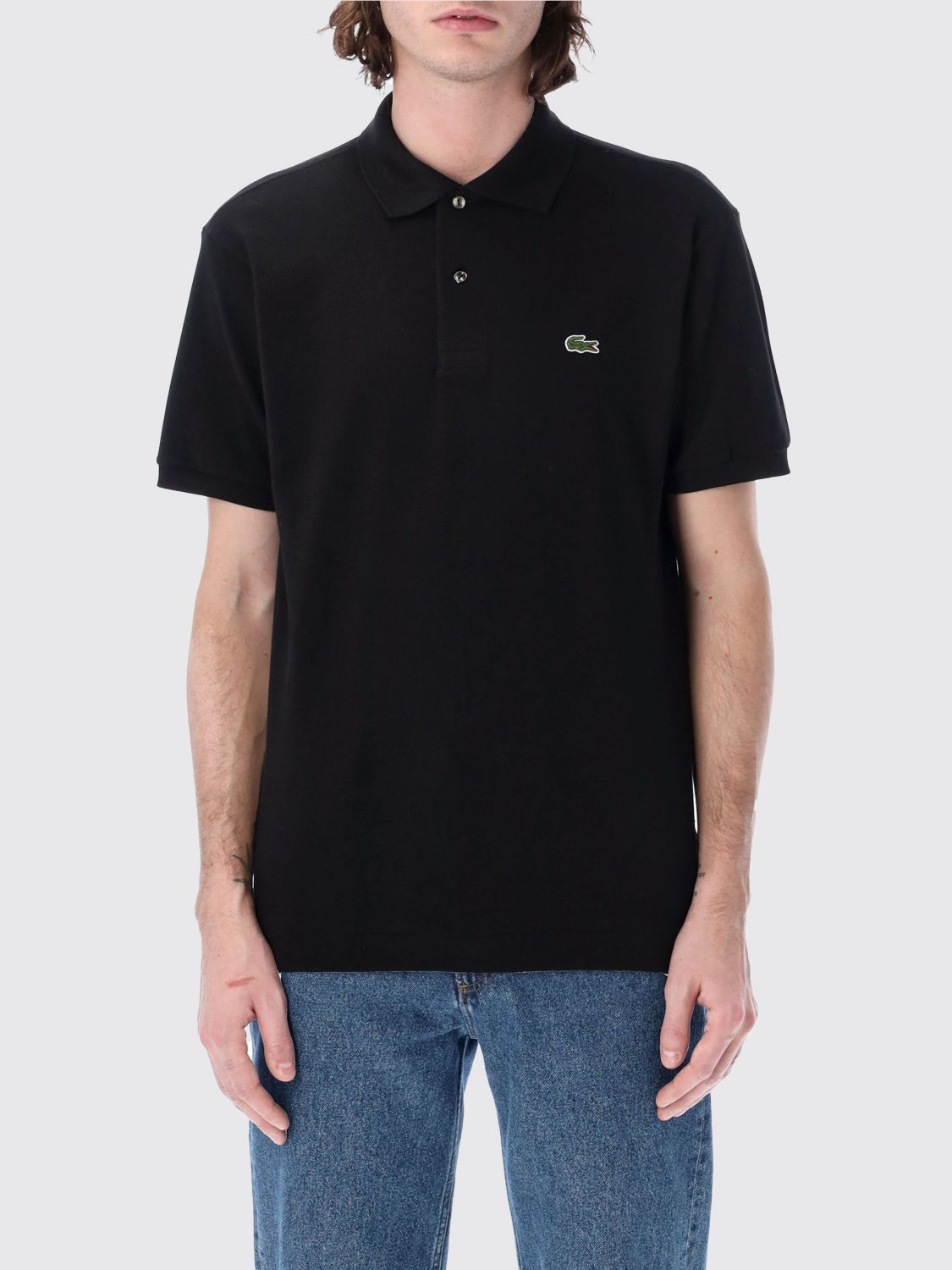 LACOSTE Polo Herren Farbe Schwarz