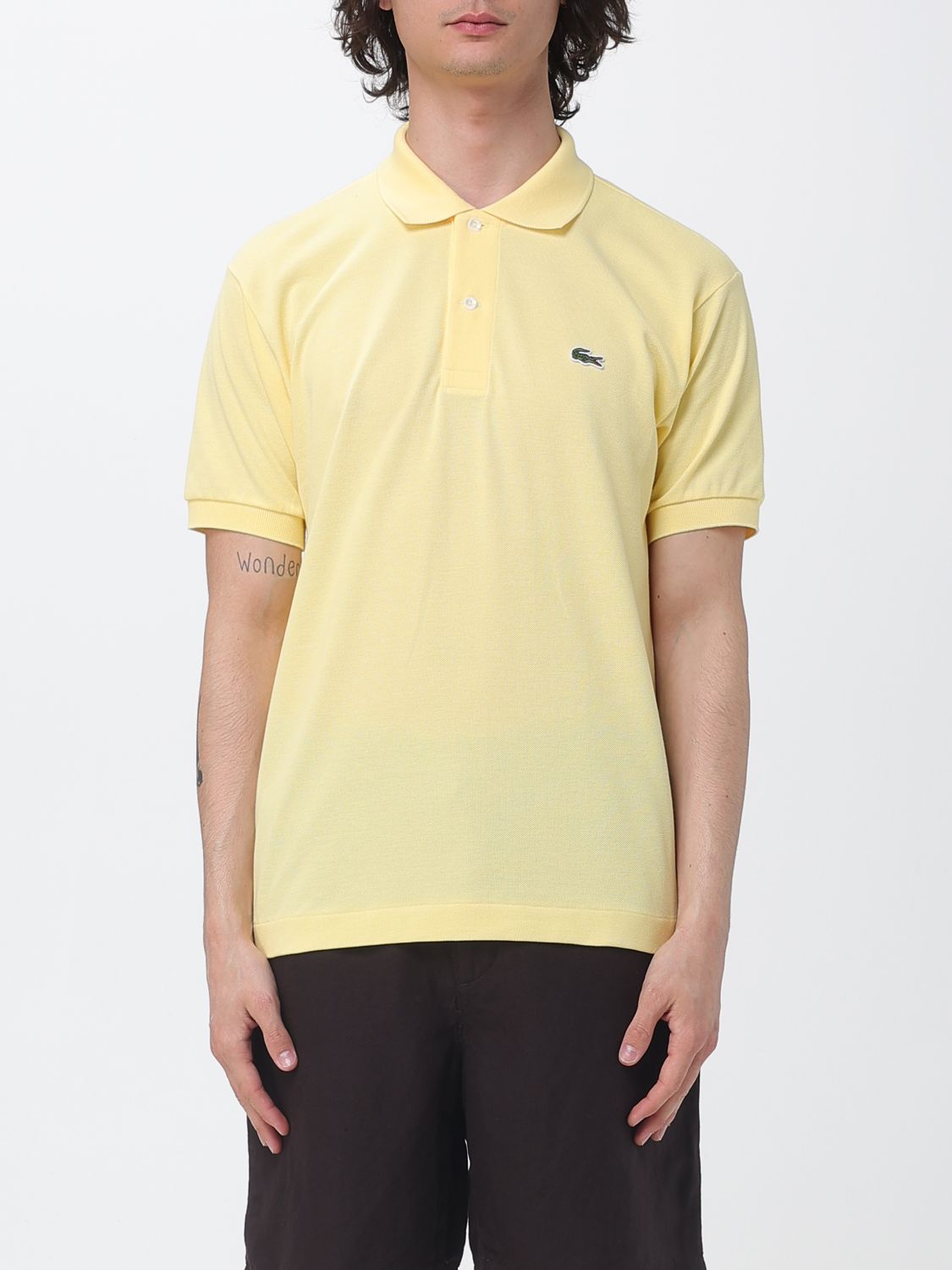 LACOSTE Polo Herren Farbe Gelb