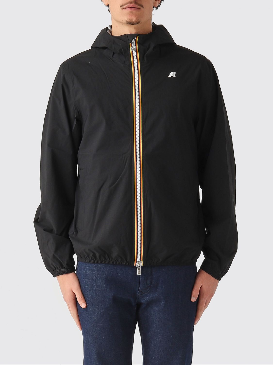 K-WAY Jacke Herren Farbe Schwarz