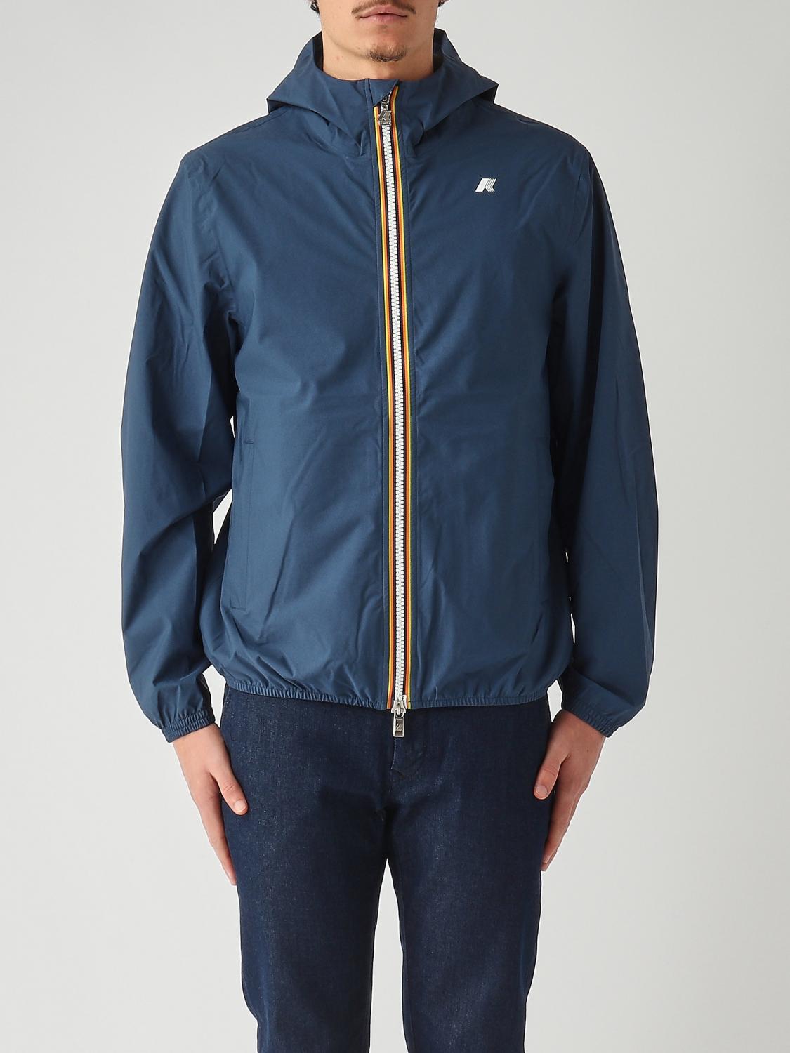 K-WAY Jacke Herren Farbe Navy