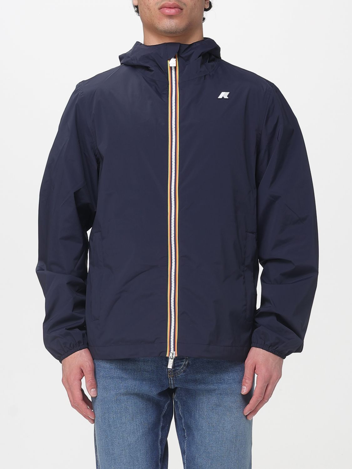 K-WAY Jacke Herren Farbe Blau