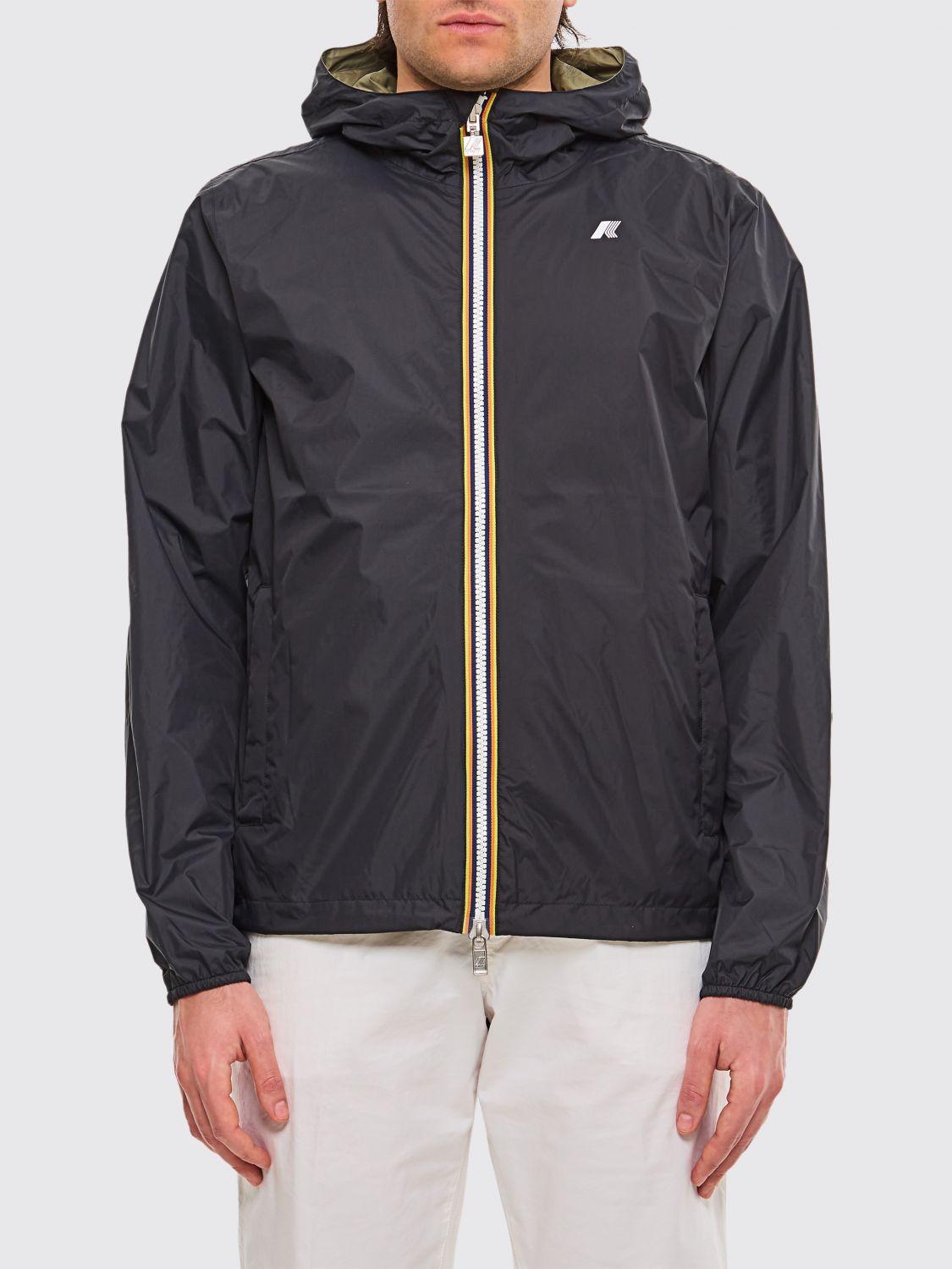 K-WAY Jacke Herren Farbe Schwarz