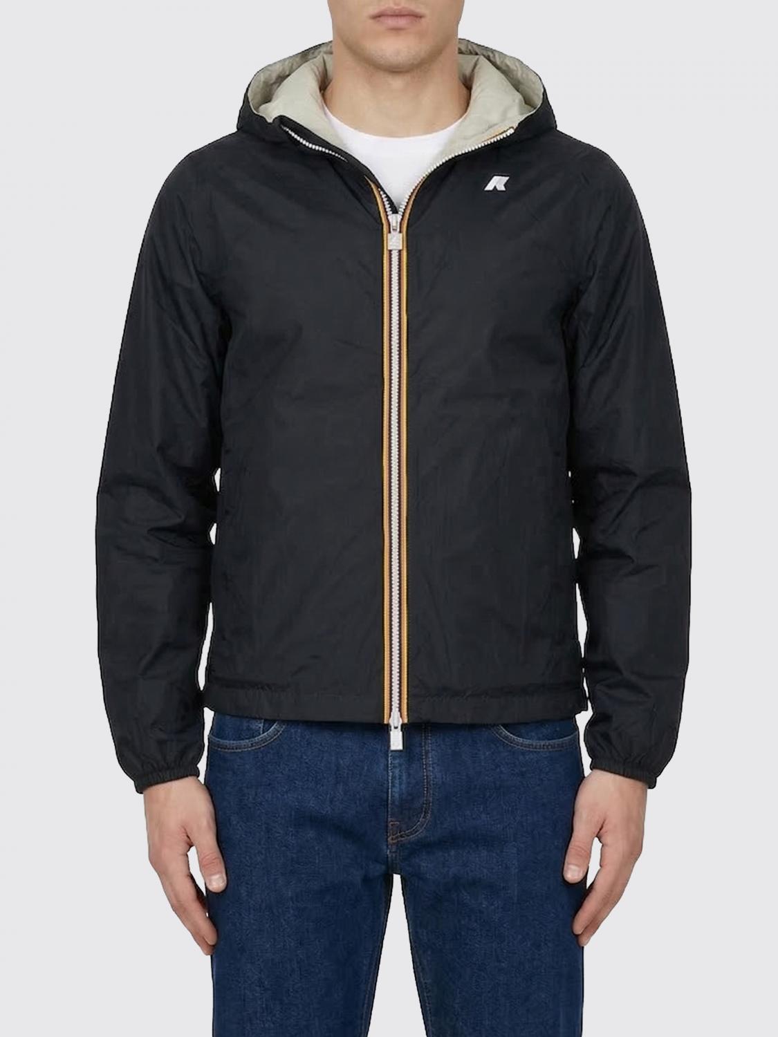 K-WAY Jacke Herren Farbe Blau