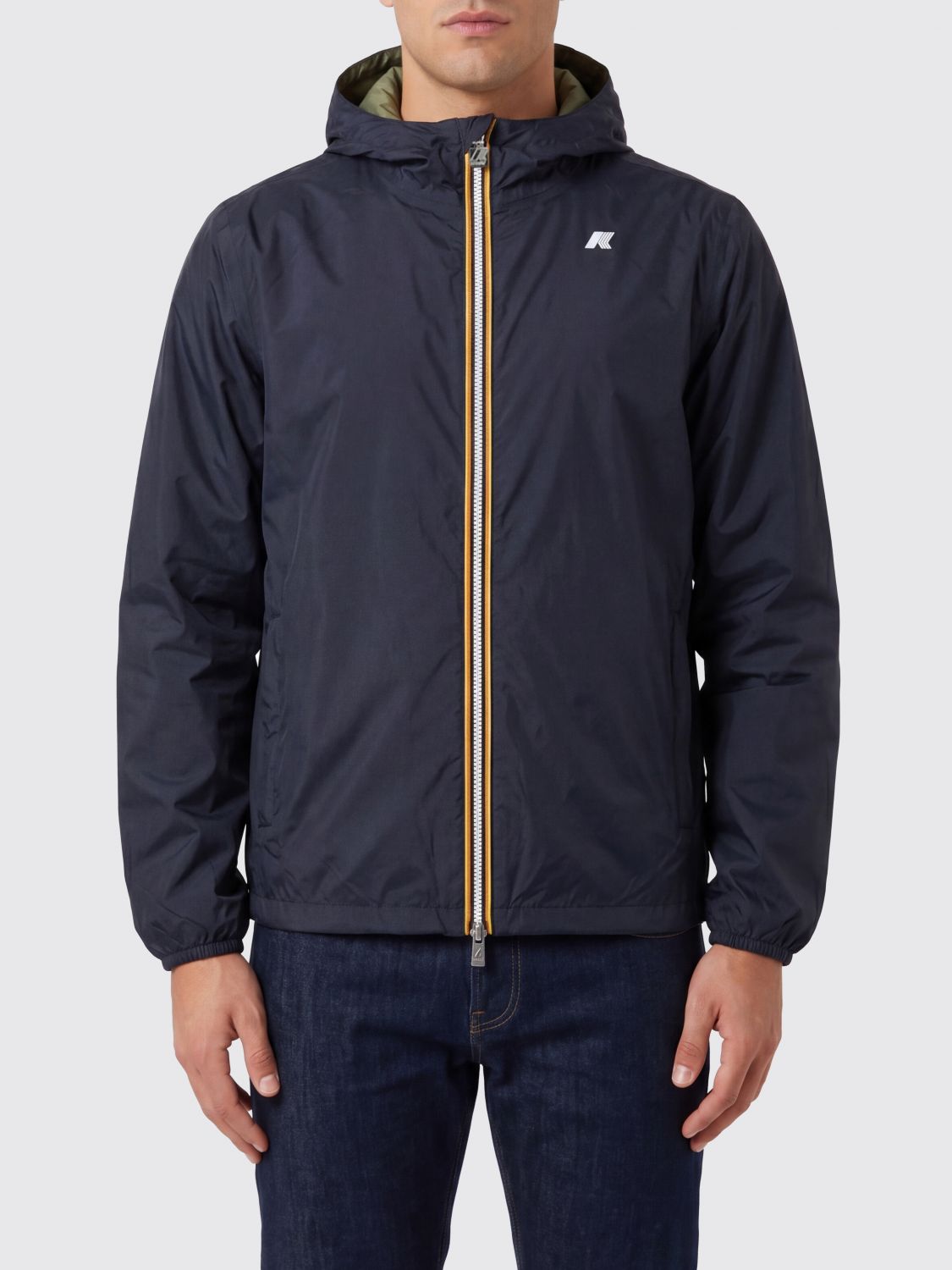 K-WAY Jacke Herren Farbe Blau 1
