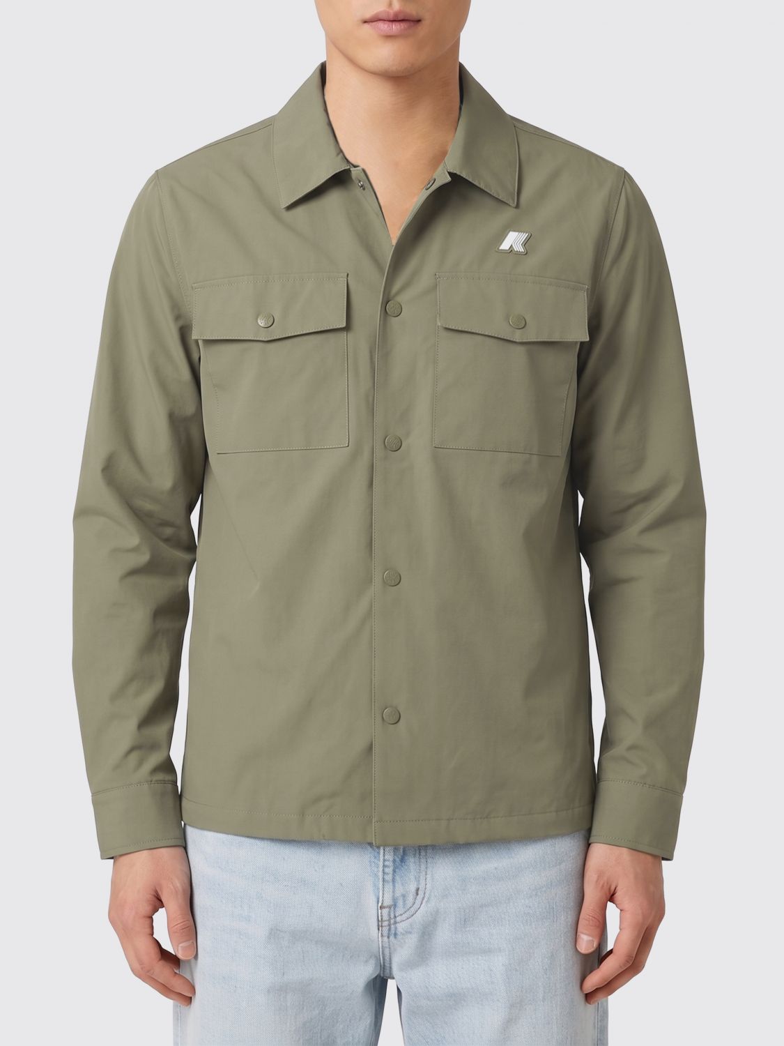 K-WAY Jacke Herren Farbe Flechten