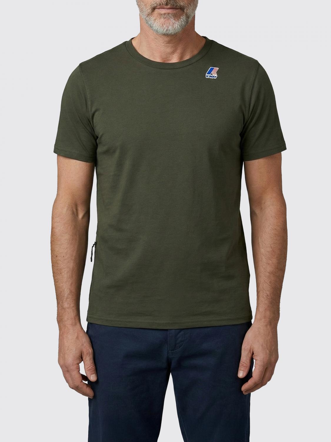 K-Way T-Shirt Men color Green