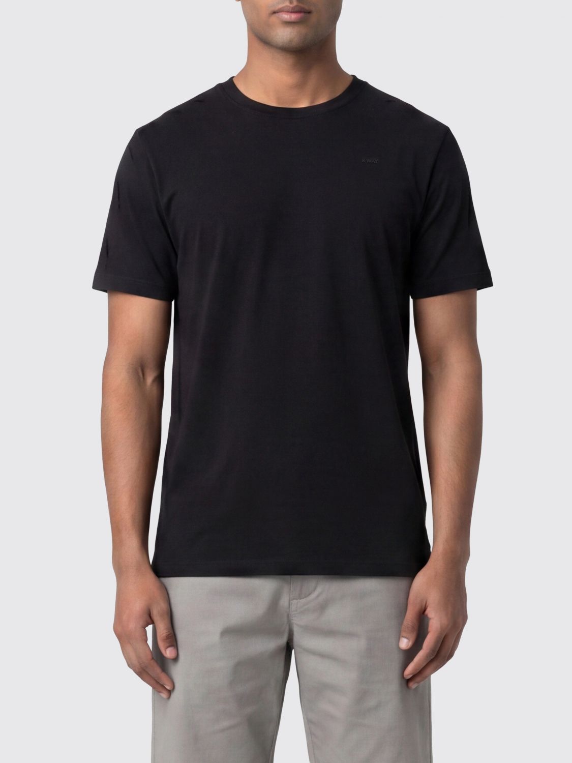 K-WAY T-shirt girocollo in cotone