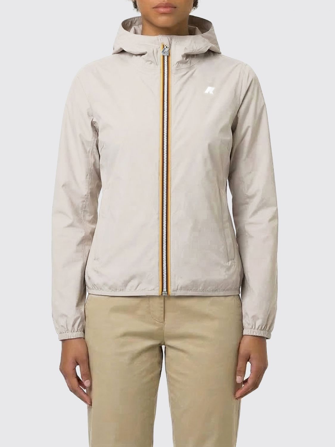 K-WAY Jacke Damen Farbe Beige