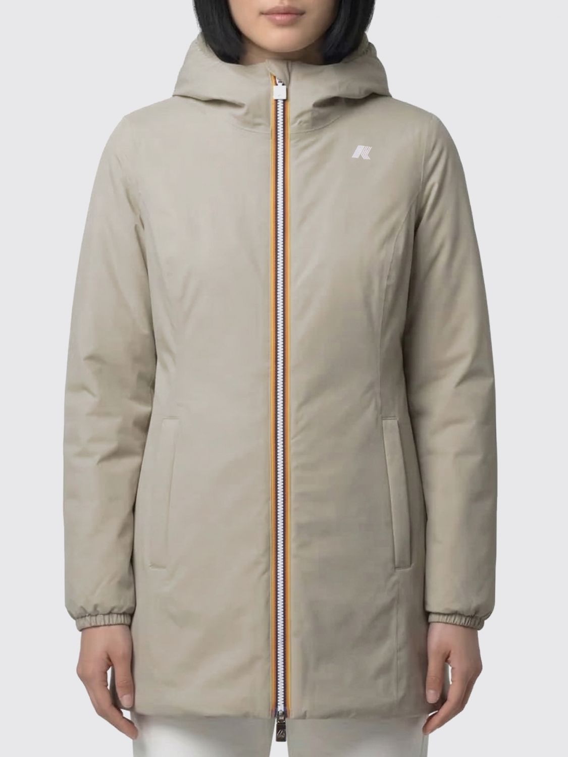 K-WAY Jacke Damen Farbe Beige