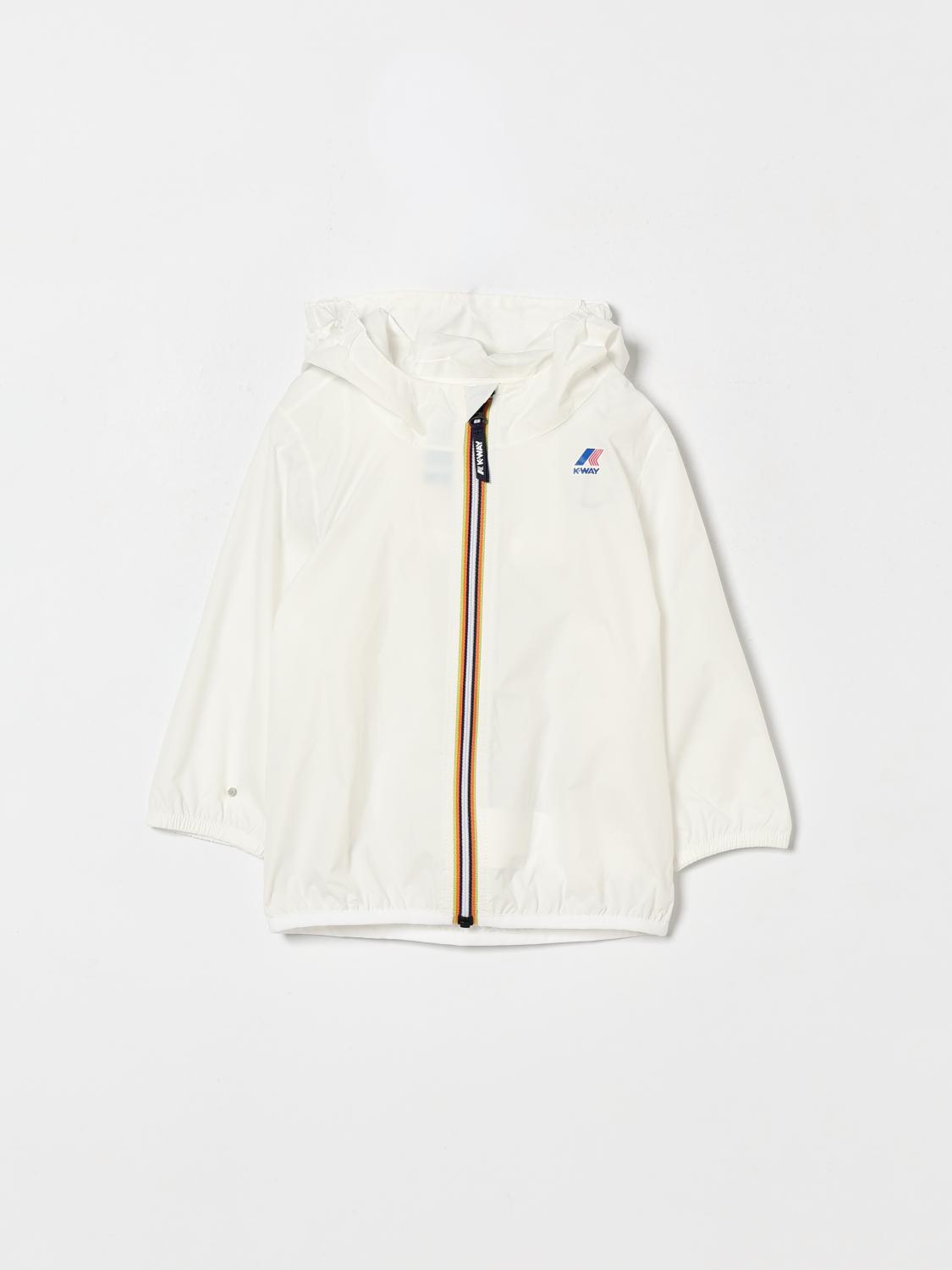 K-WAY Jacke Kinder Farbe Weiß