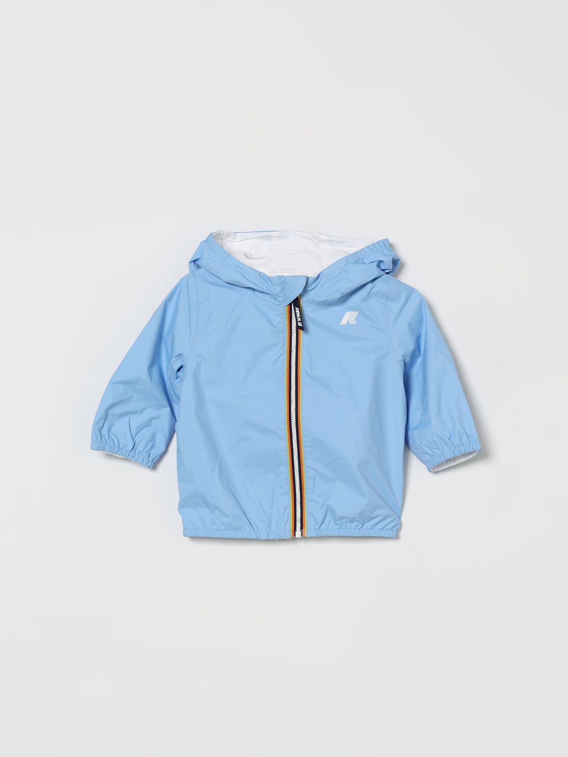 K-WAY Jacke Kinder Farbe Hellblau