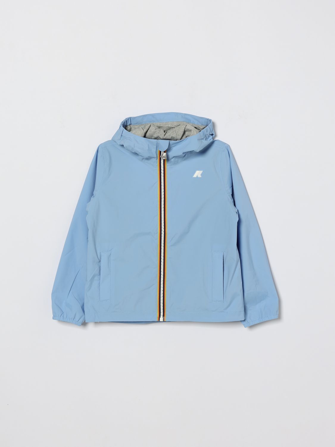 K-WAY Jacke Kinder Farbe Hellblau
