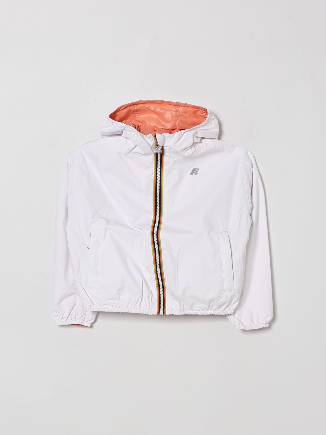 K-WAY Jacke Kinder Farbe Weiß