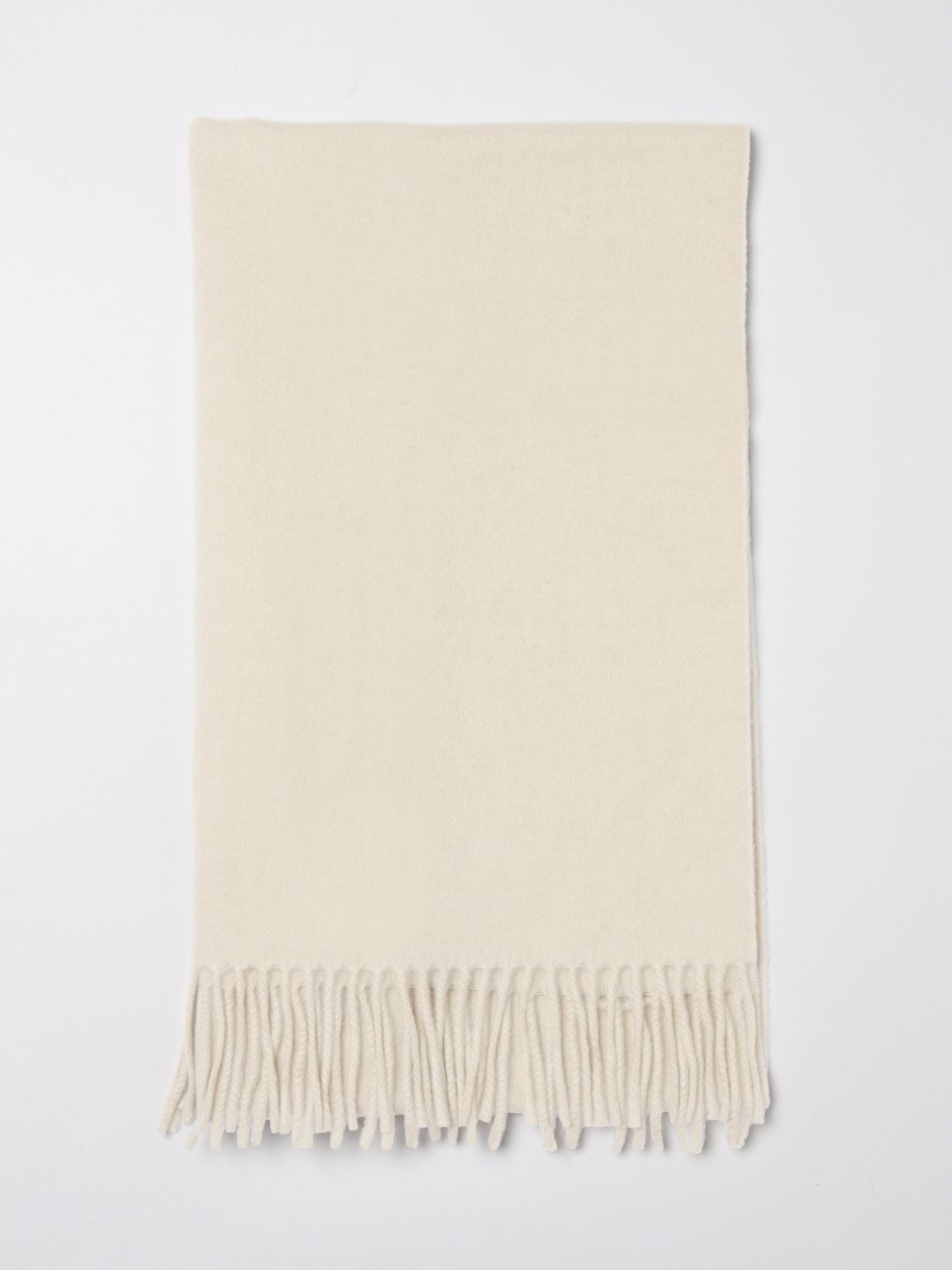 BRUNELLO CUCINELLI BRUNELLO CUCINELLI Scarf Woman color Ice　BRUNELLO CUCINELLI スカーフ ウーマン カラー アイス