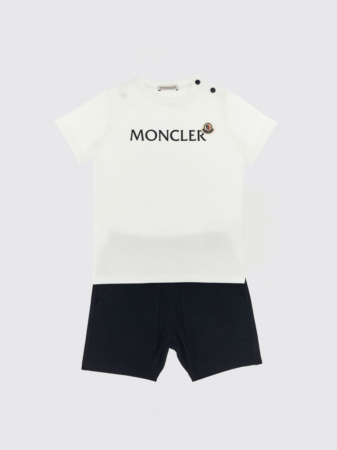 MONCLER Jumpsuit Kids color White　MONCLER ジャンプスーツ キッズ カラー ホワイト MONCLER
