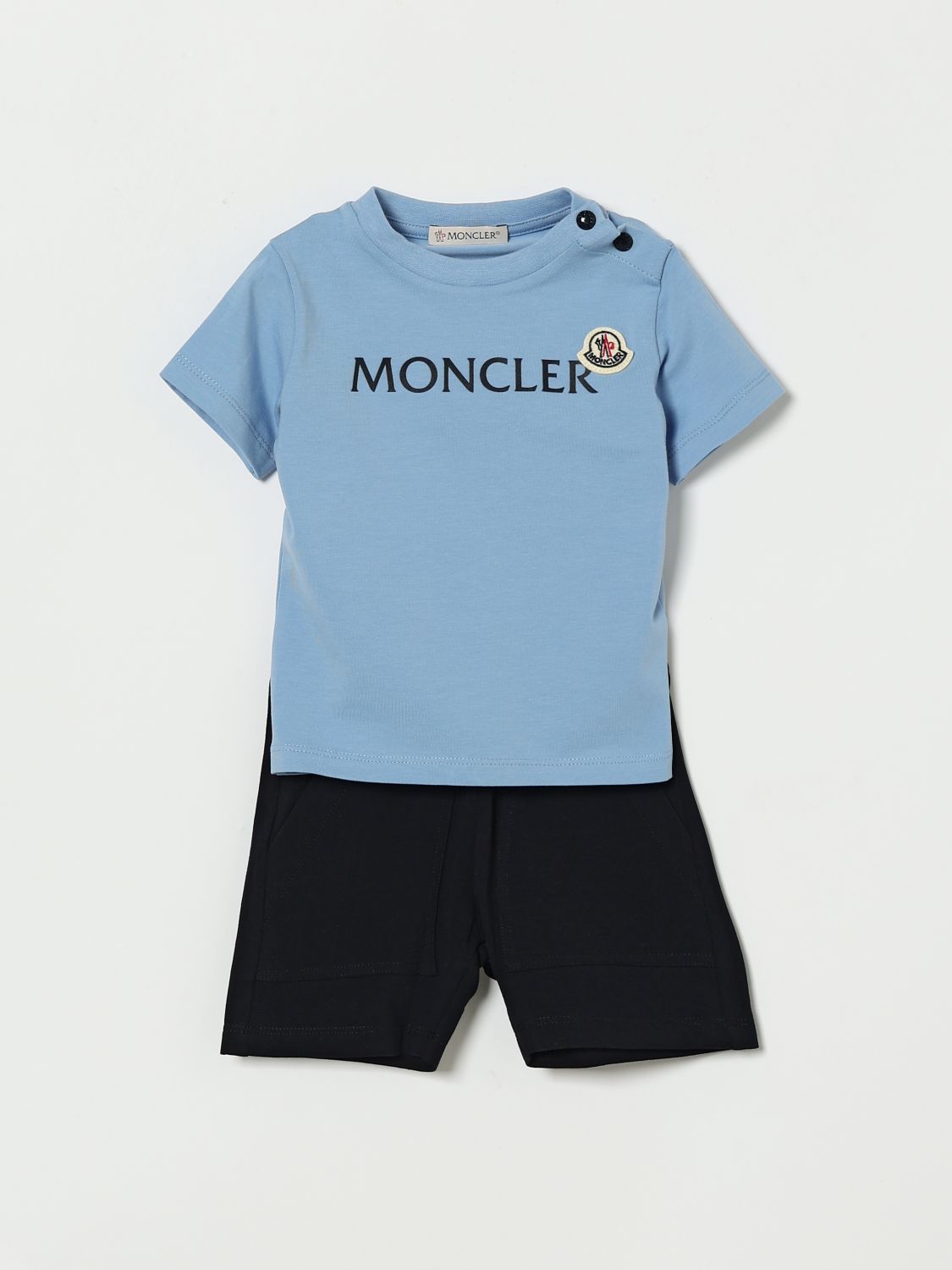 MONCLER Baby-Overall Kinder Farbe Blau