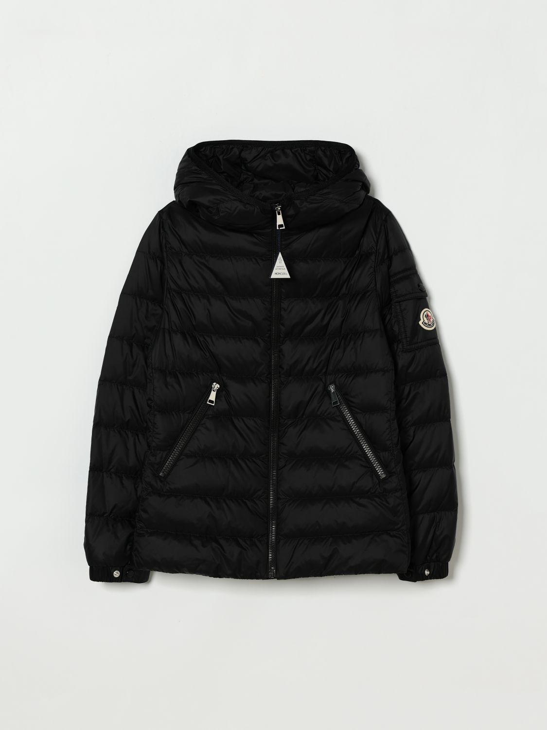 MONCLER Jacket Kids color Black MONCLER