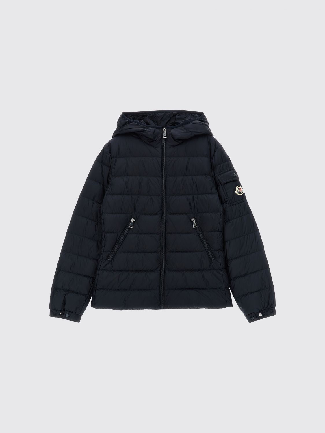 MONCLER Jacket Kids color Navy MONCLER