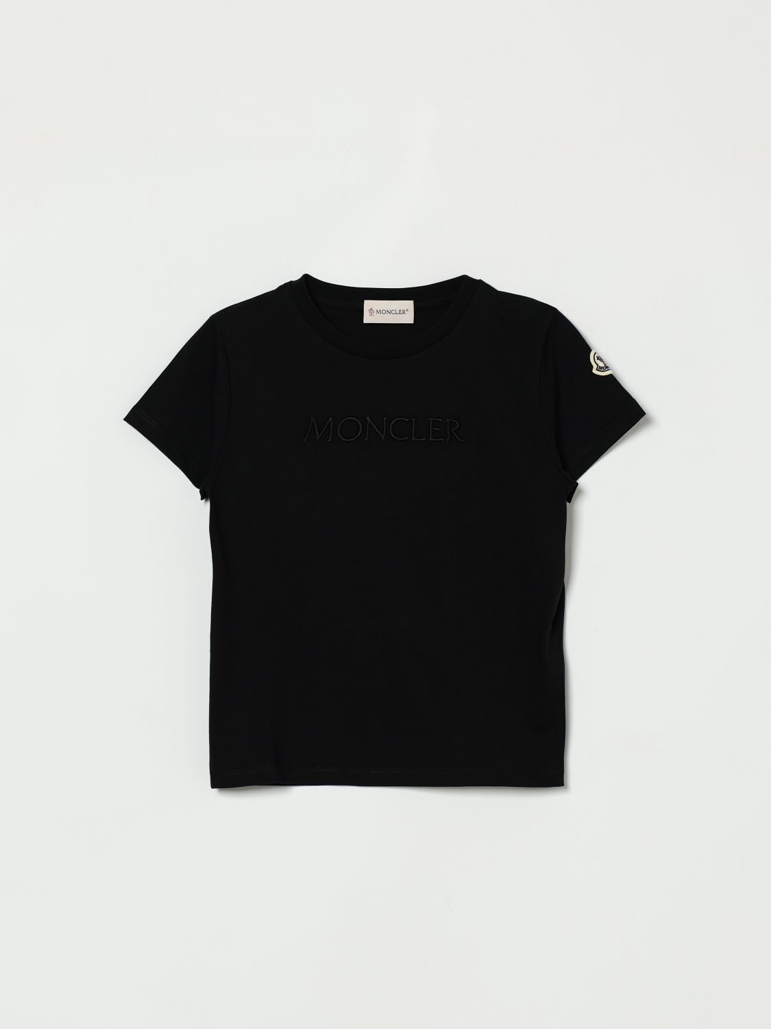 MONCLER T-Shirt Kinder Farbe Schwarz