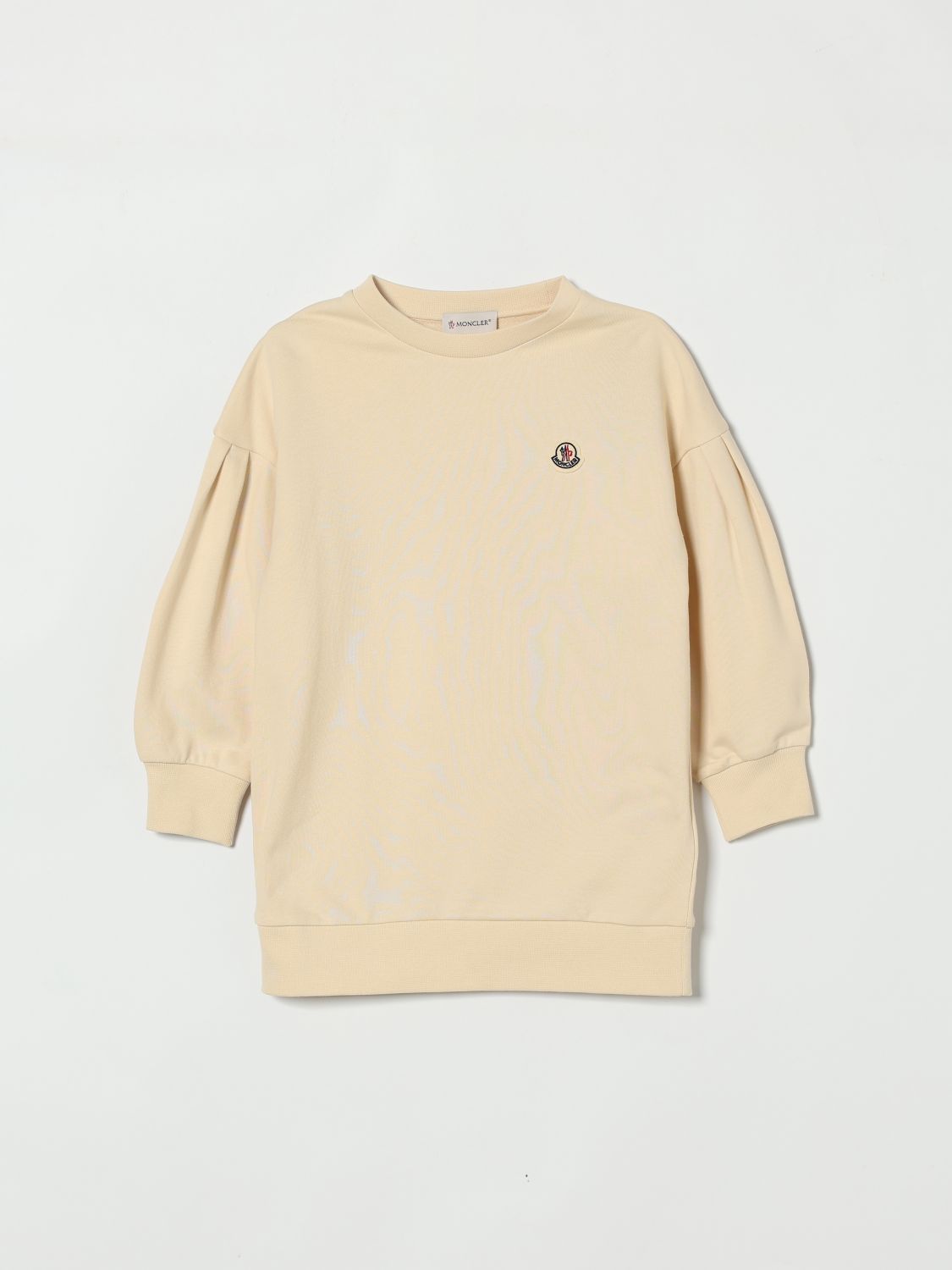 MONCLER Dress Kids color Yellow Cream　MONCLER ドレス キッズカラー イエロー クリーム MONCLER