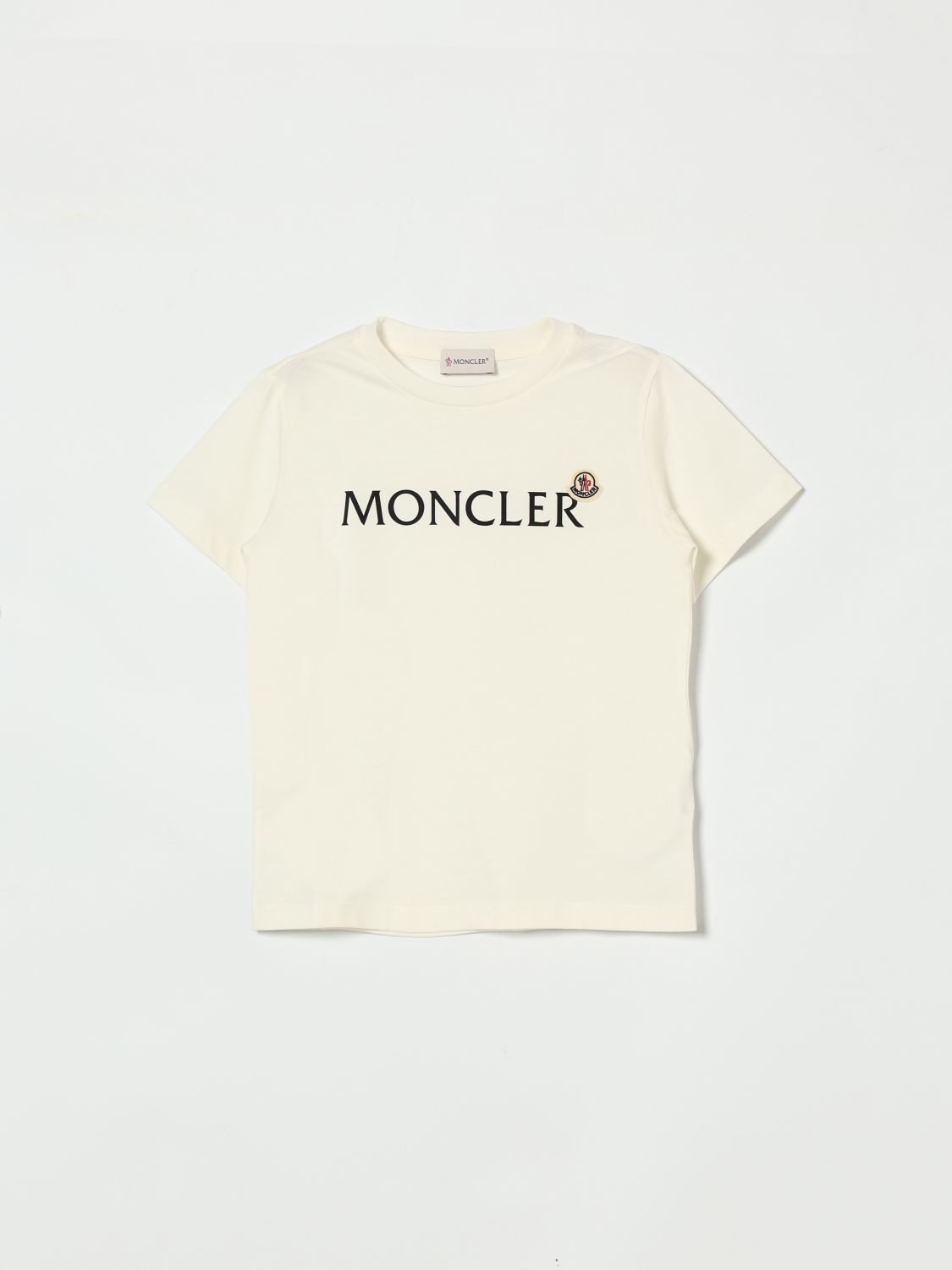 MONCLER T-Shirt Kinder Farbe Weiß