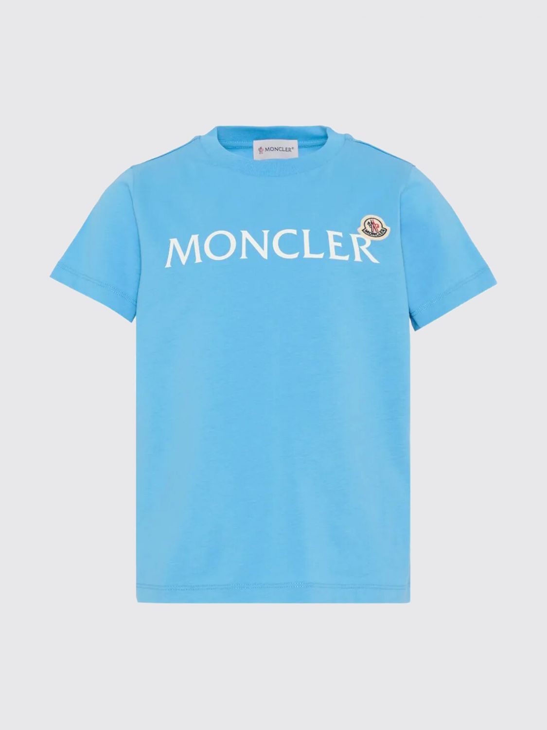 MONCLER T-Shirt Kinder Farbe Blau