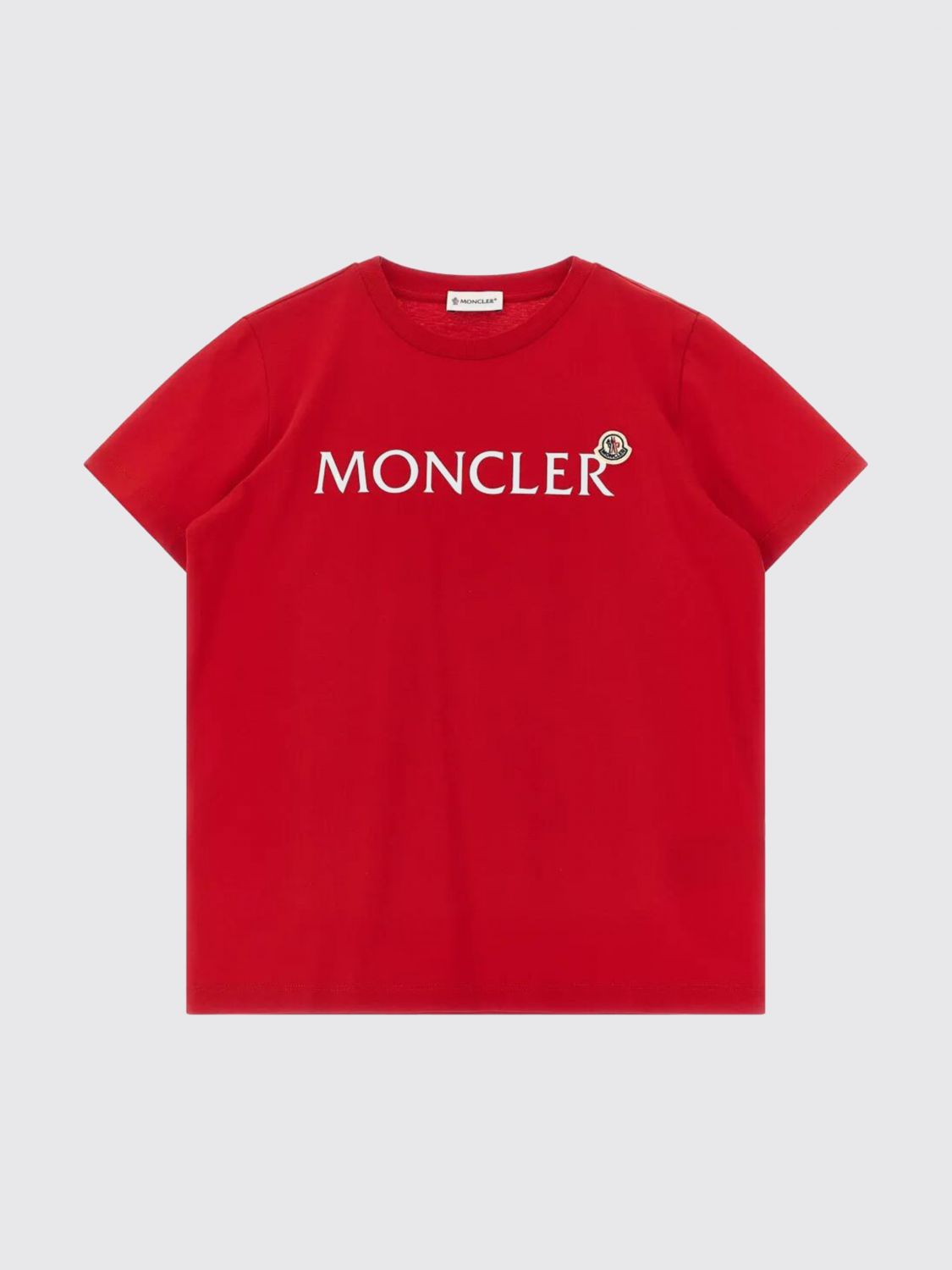 MONCLER T-Shirt Kinder Farbe Rot