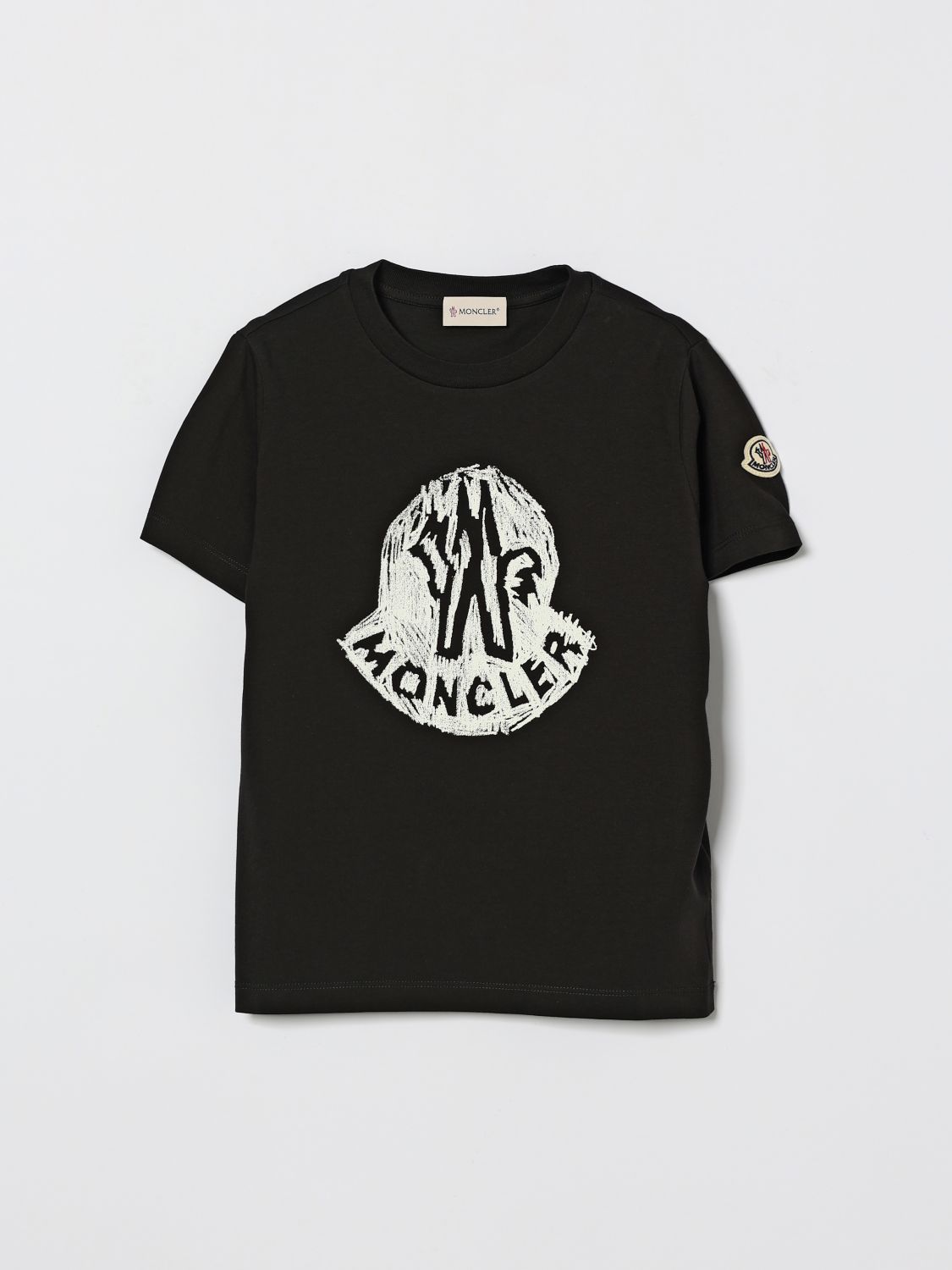 MONCLER T-Shirt Kinder Farbe Schwarz