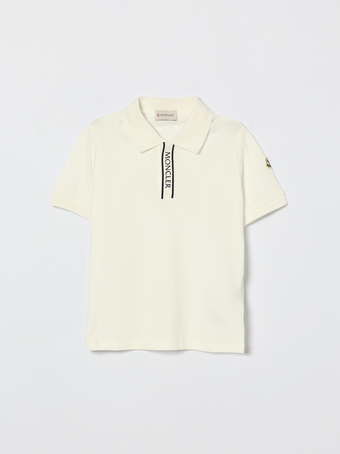 MONCLER Polo Kinder Farbe Natural