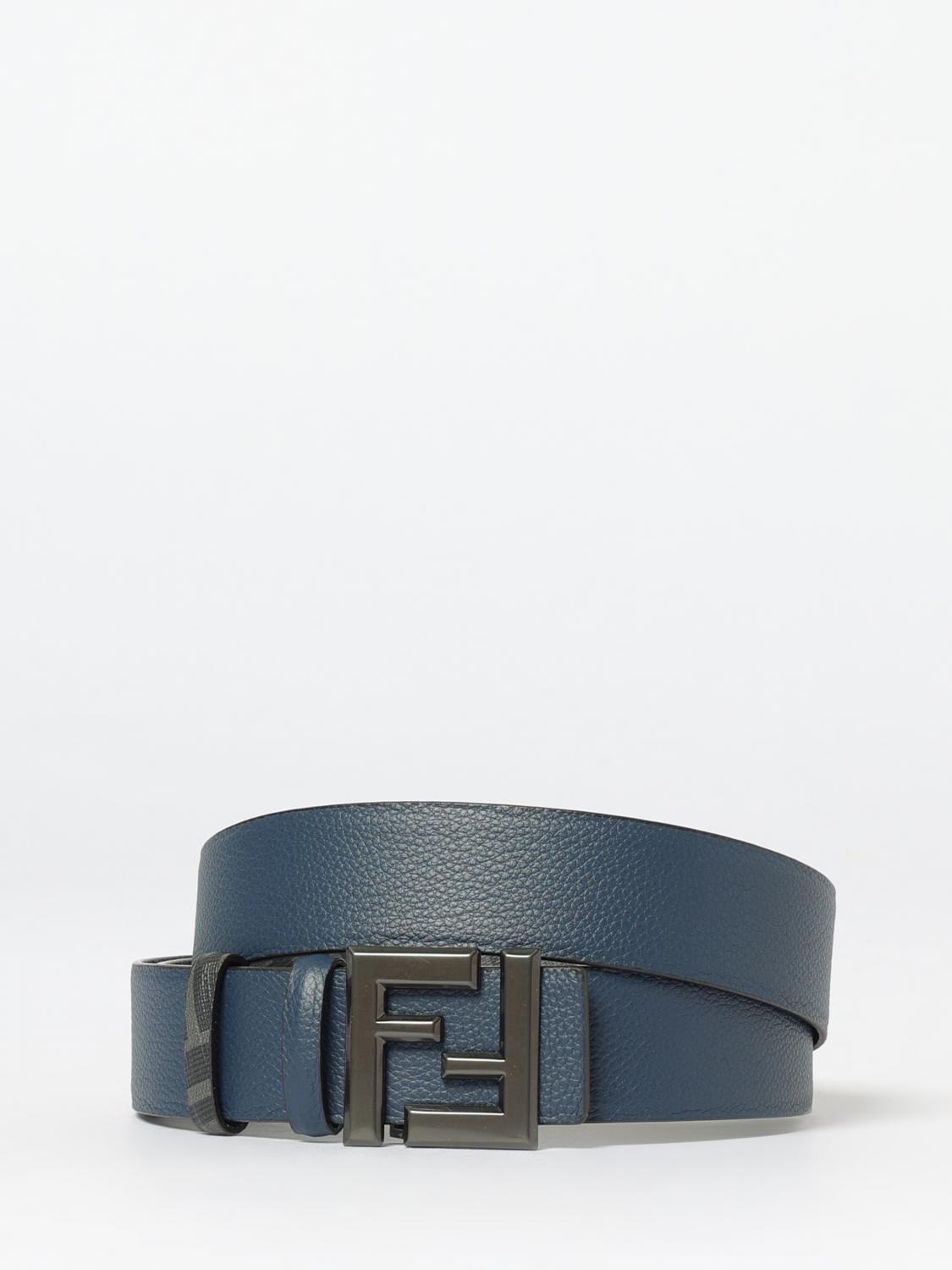 FENDI FENDI Belt Men color Blue　フェンディ ベルト メンズ カラー ブルー