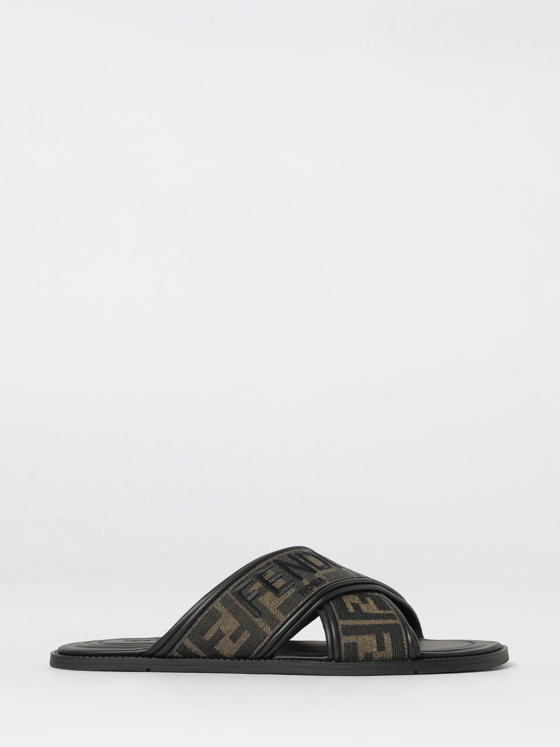 FENDI Sandalen Herren Farbe Tabak