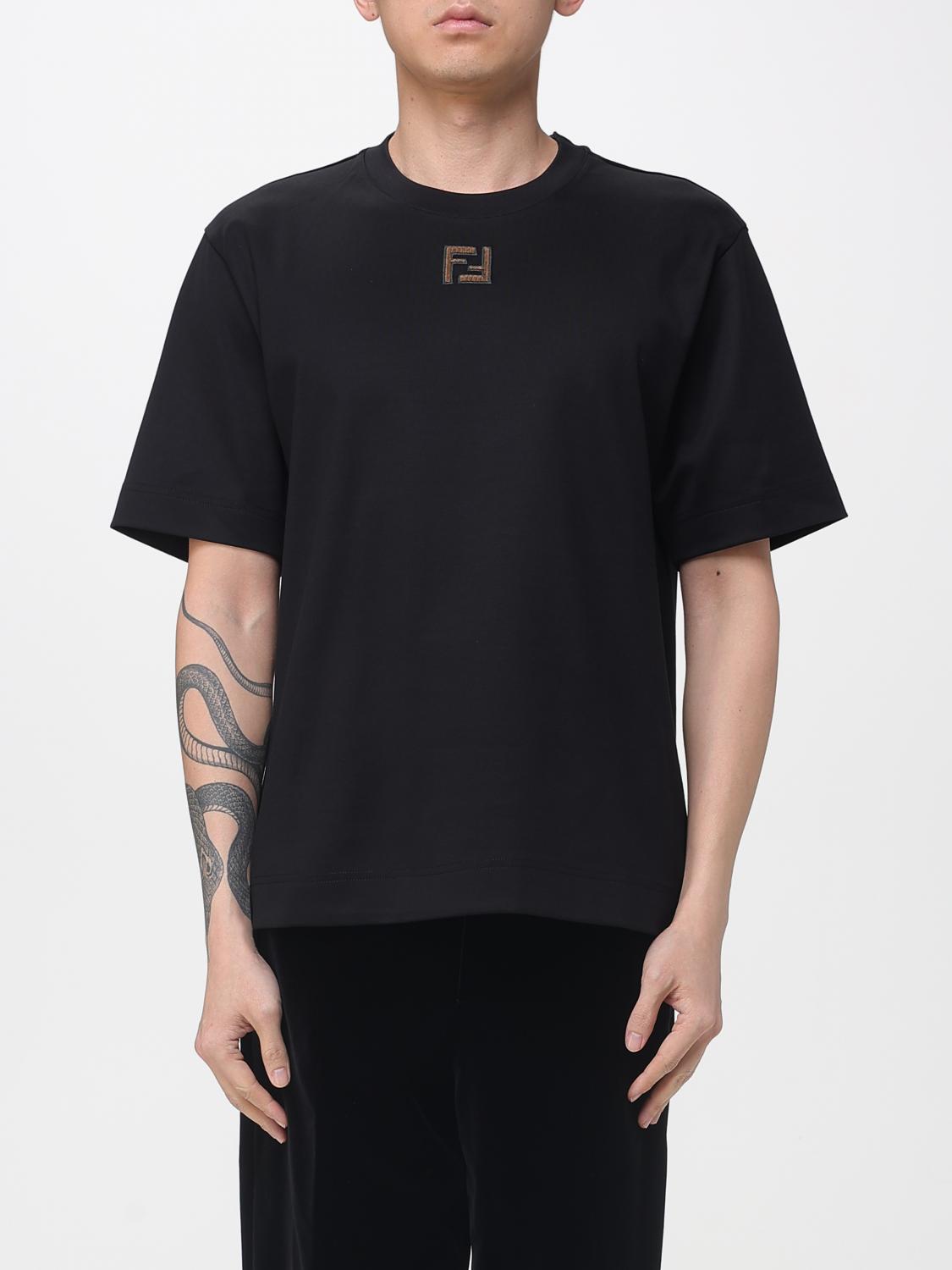 T-Shirt FENDI Uomo colore Nero