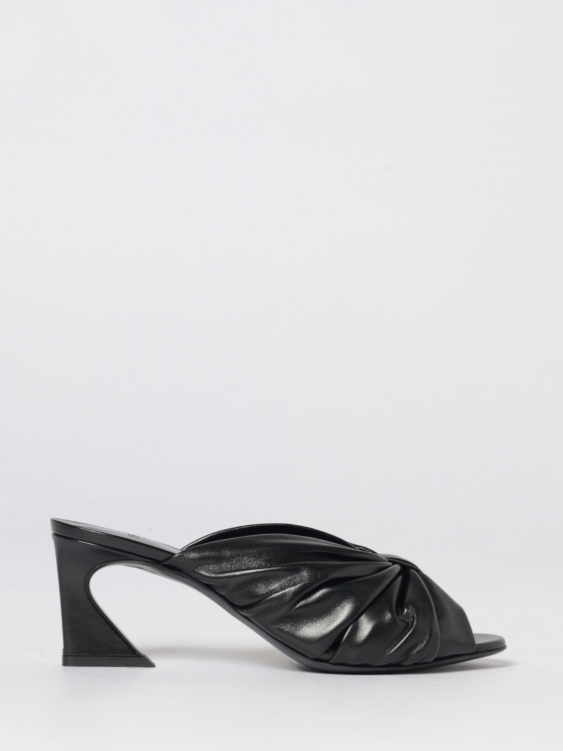 FENDI Mules Arco in nappa drappeggiata